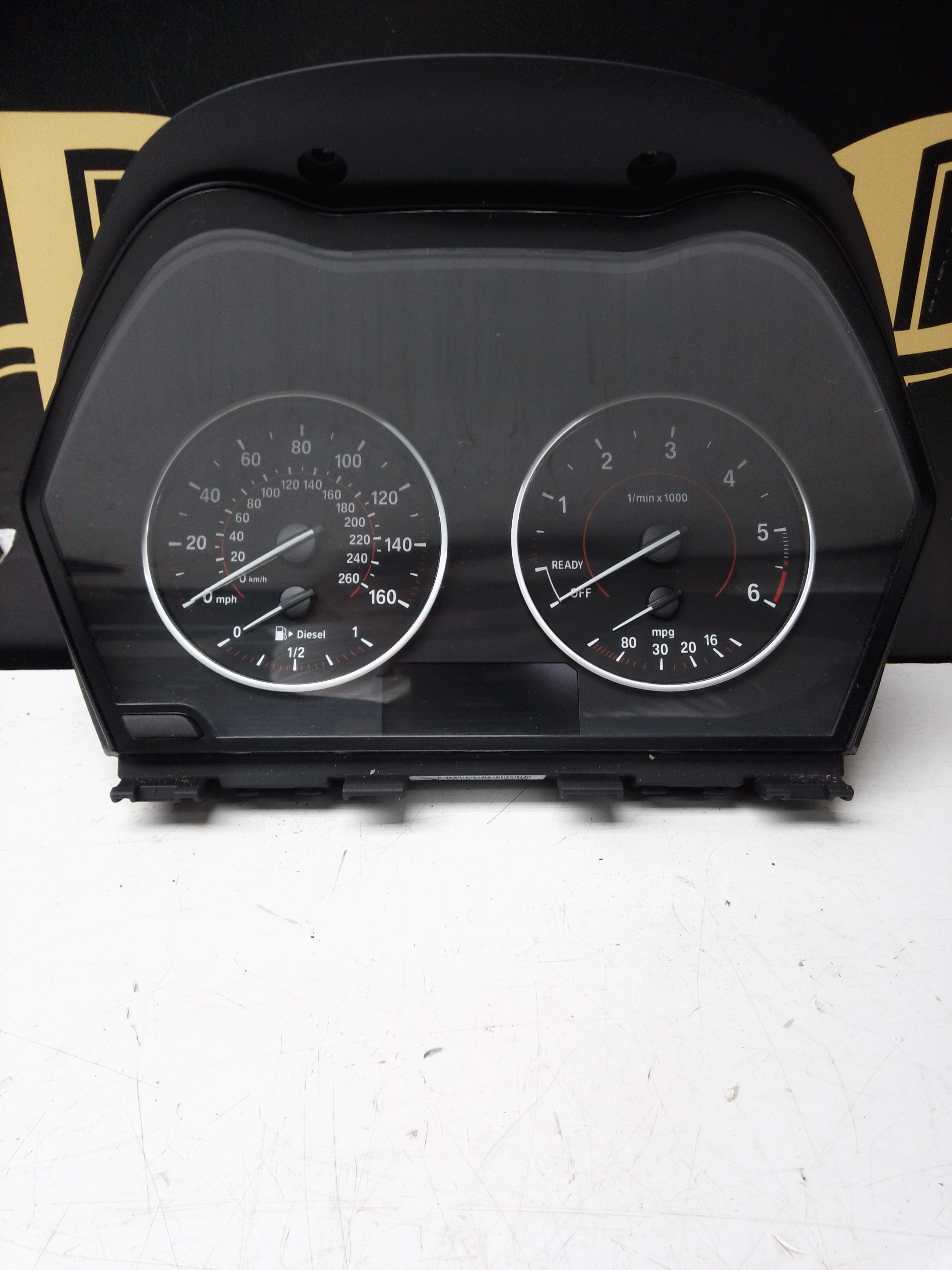 BMW 1 Series F20 /F21/F22 Cluster Speedometer MPH Diesel Manual 9398460 – 2011–2019