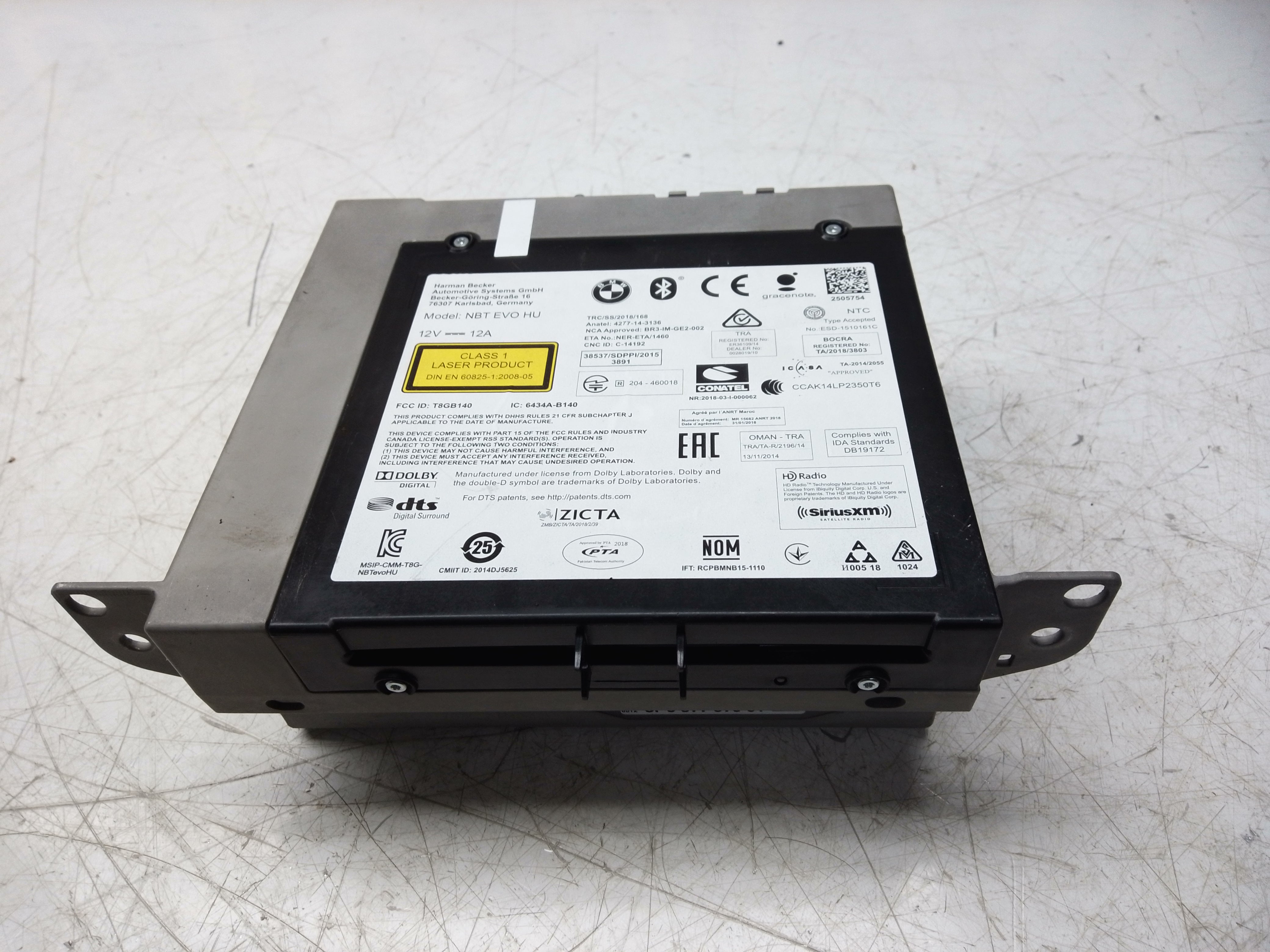 BMW 5 Series G30/G31 2019 NBT EVO Head Unit Set (9877375)
