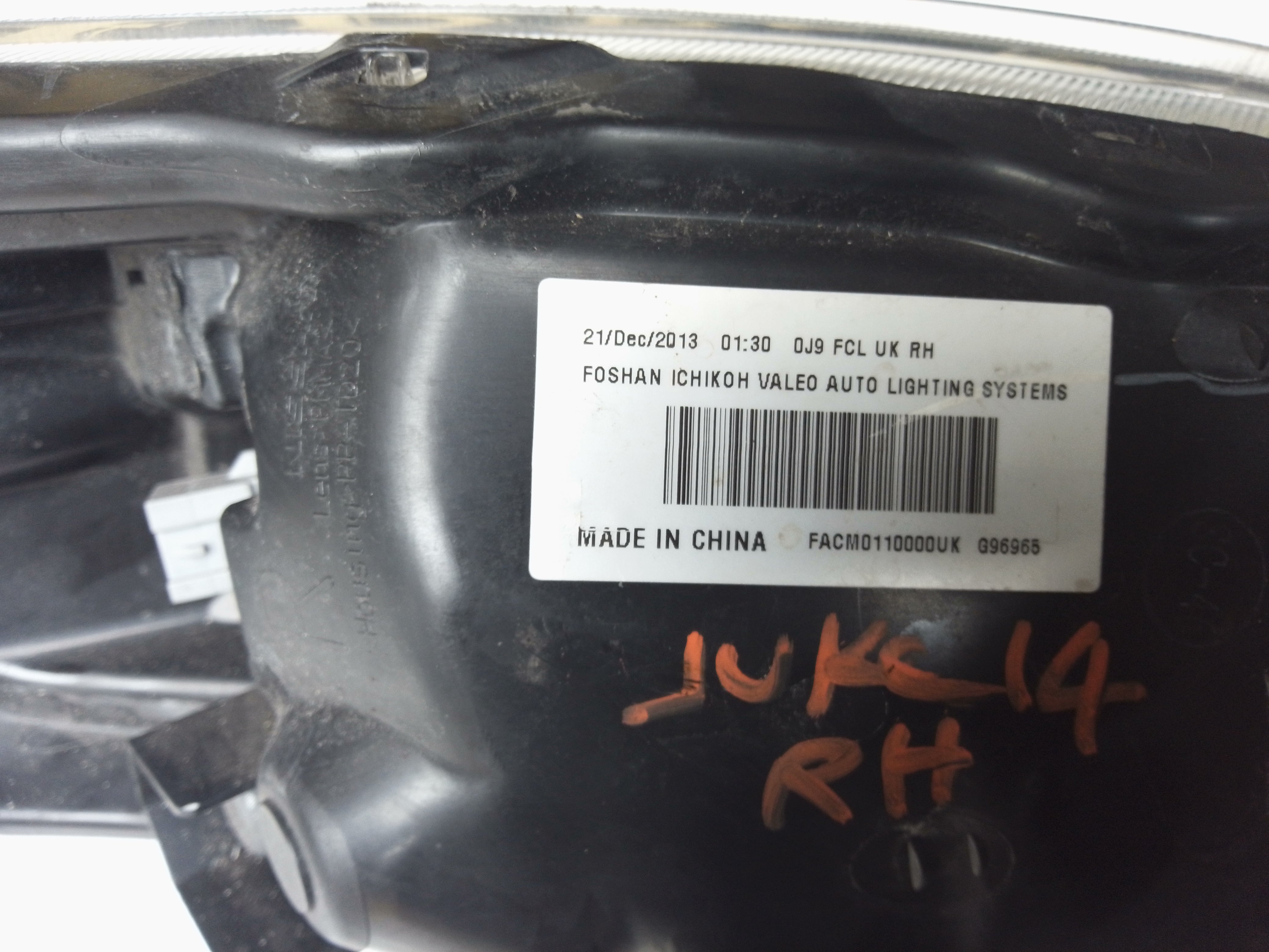 Nissan Juke Nismo 2014 Right Headlight (FACM0110000UK)