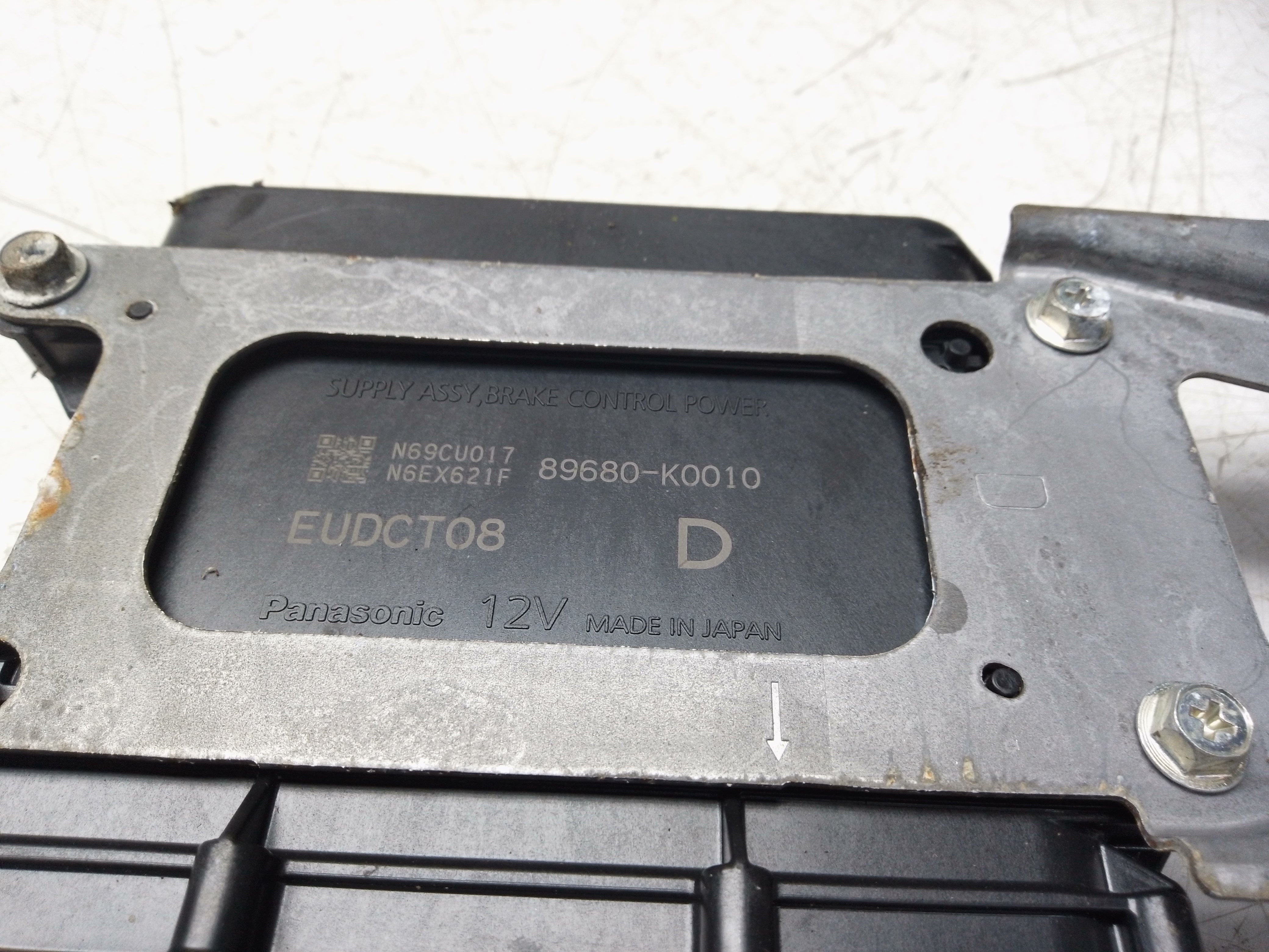 Toyota Yaris 2021 Power Brake Control Module Auto Hatchback (89680-K0010)