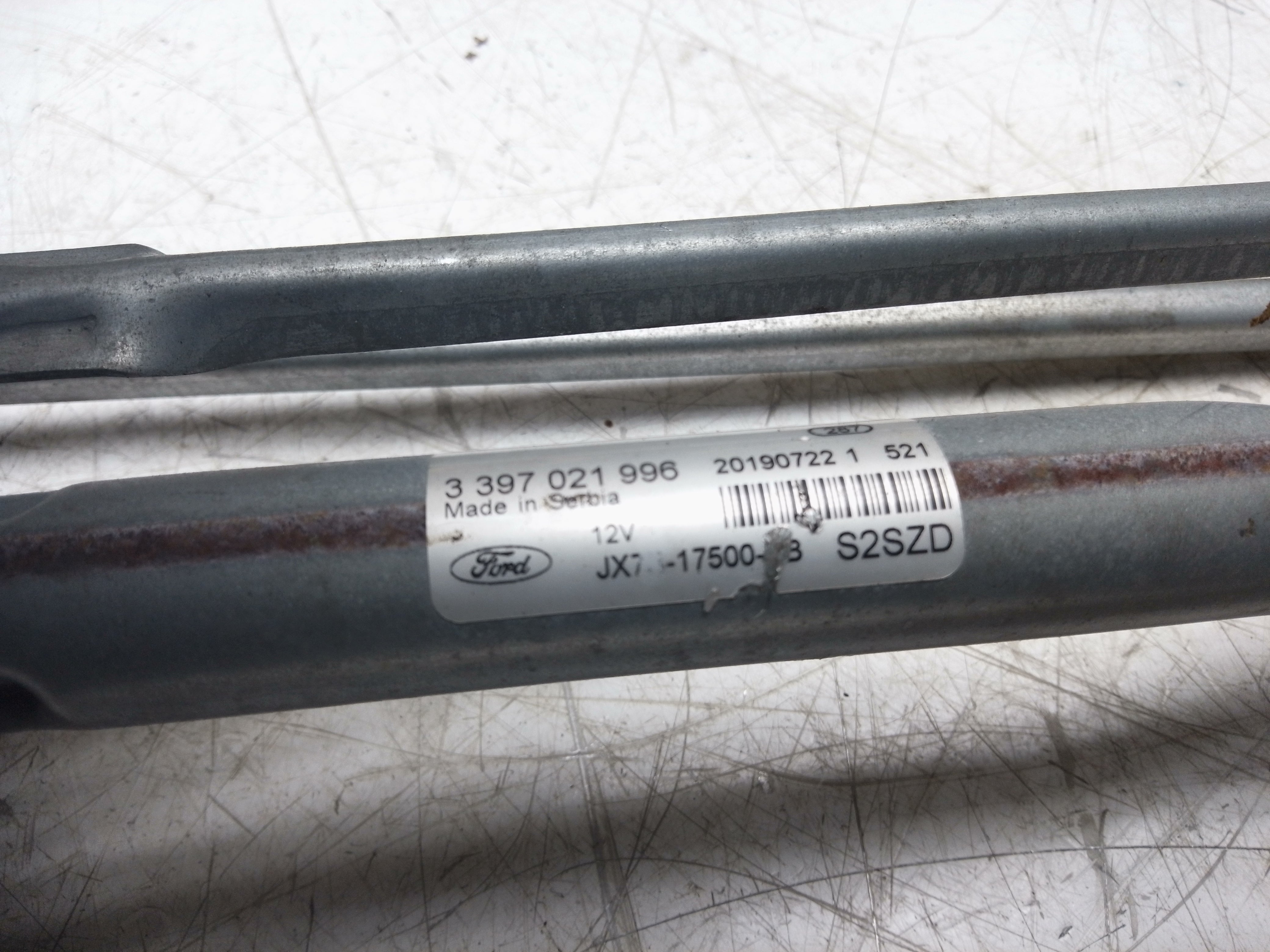 Ford Focus MK4 2018–2024 Front Wiper Motor with Linkage (JX7B-17504-BB)