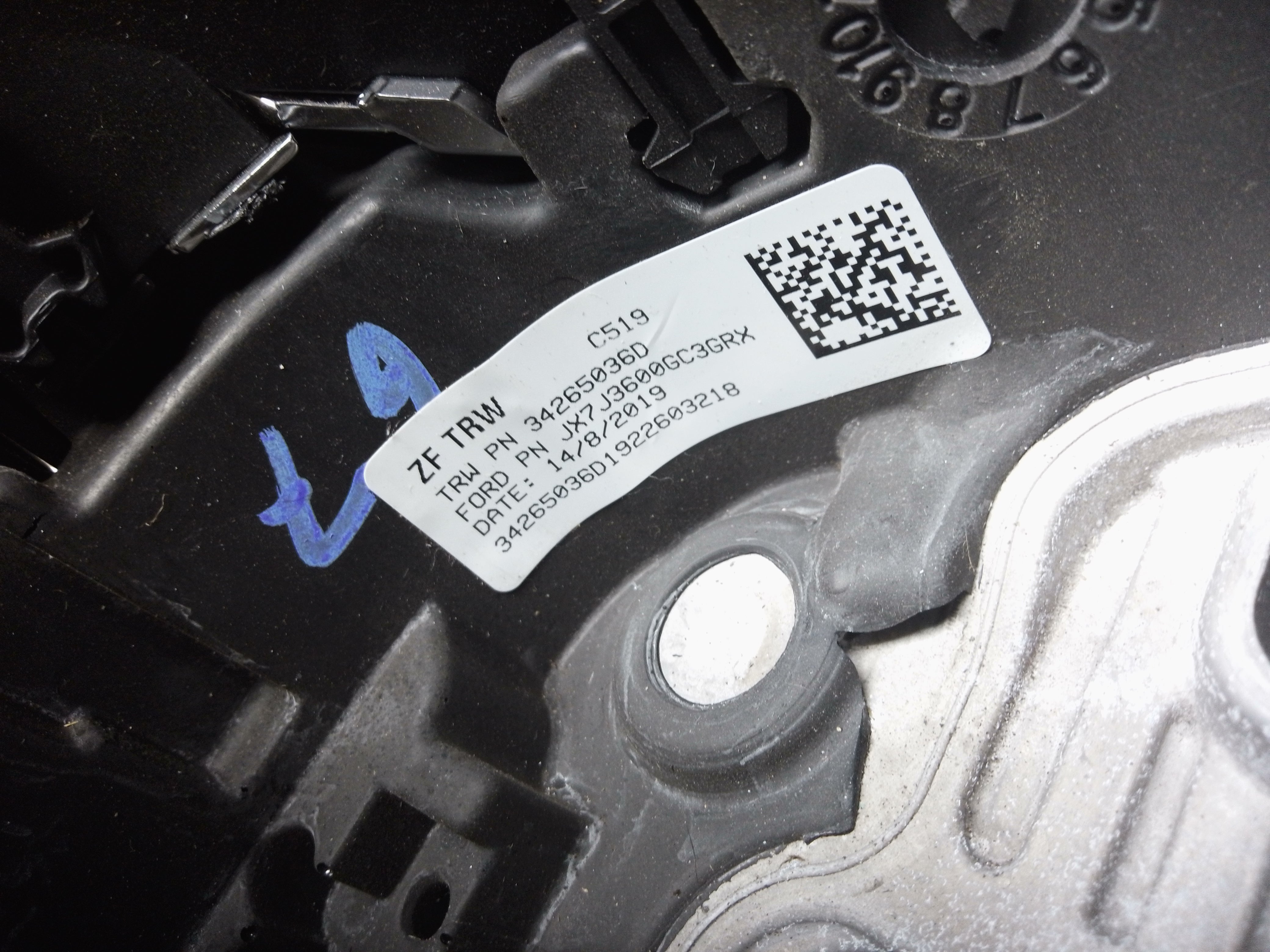 Ford Fiesta Focus 2019 Steering Wheel (34212948A)