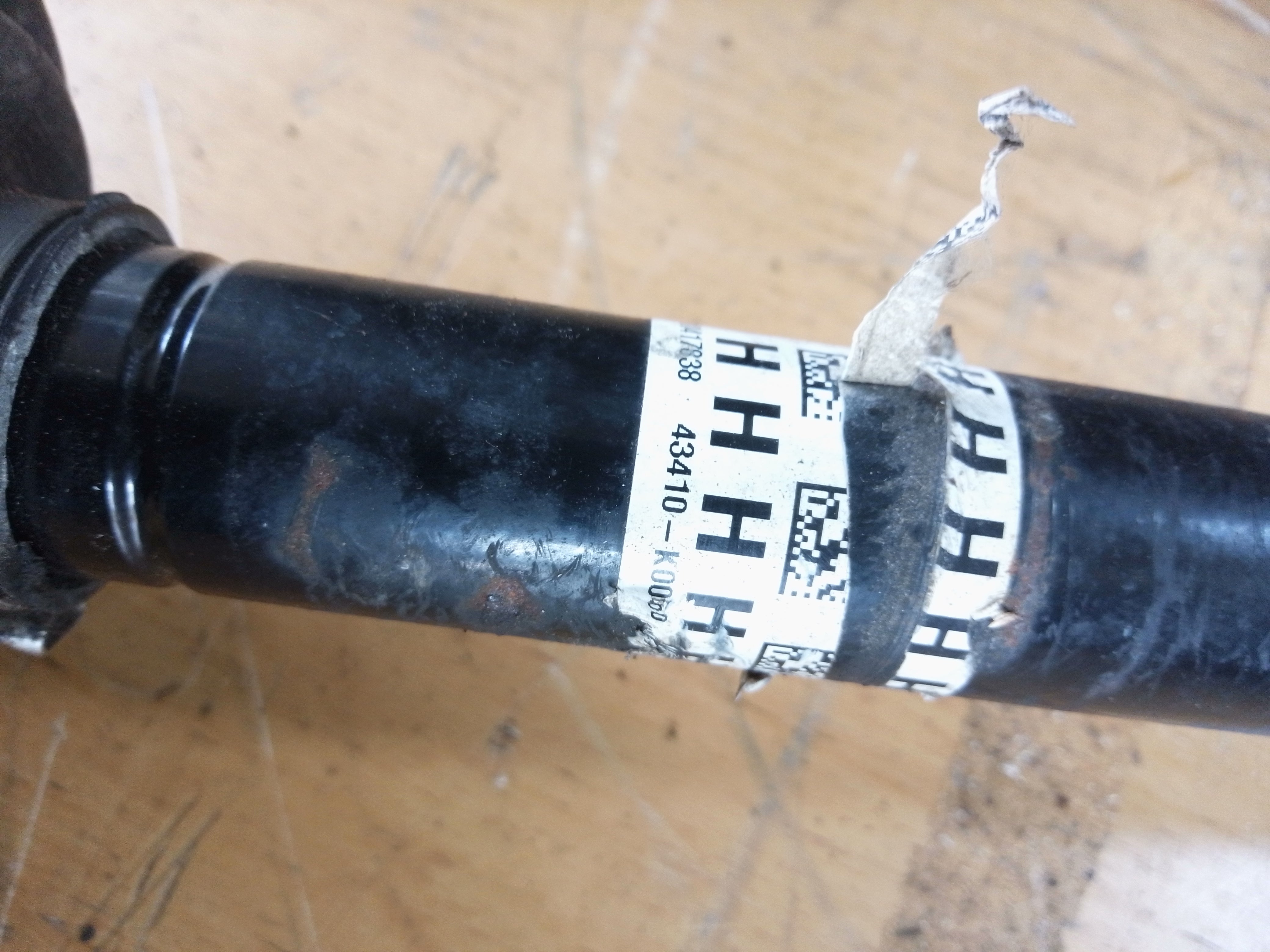 Toyota Yaris Front Right Transmission (10417838)