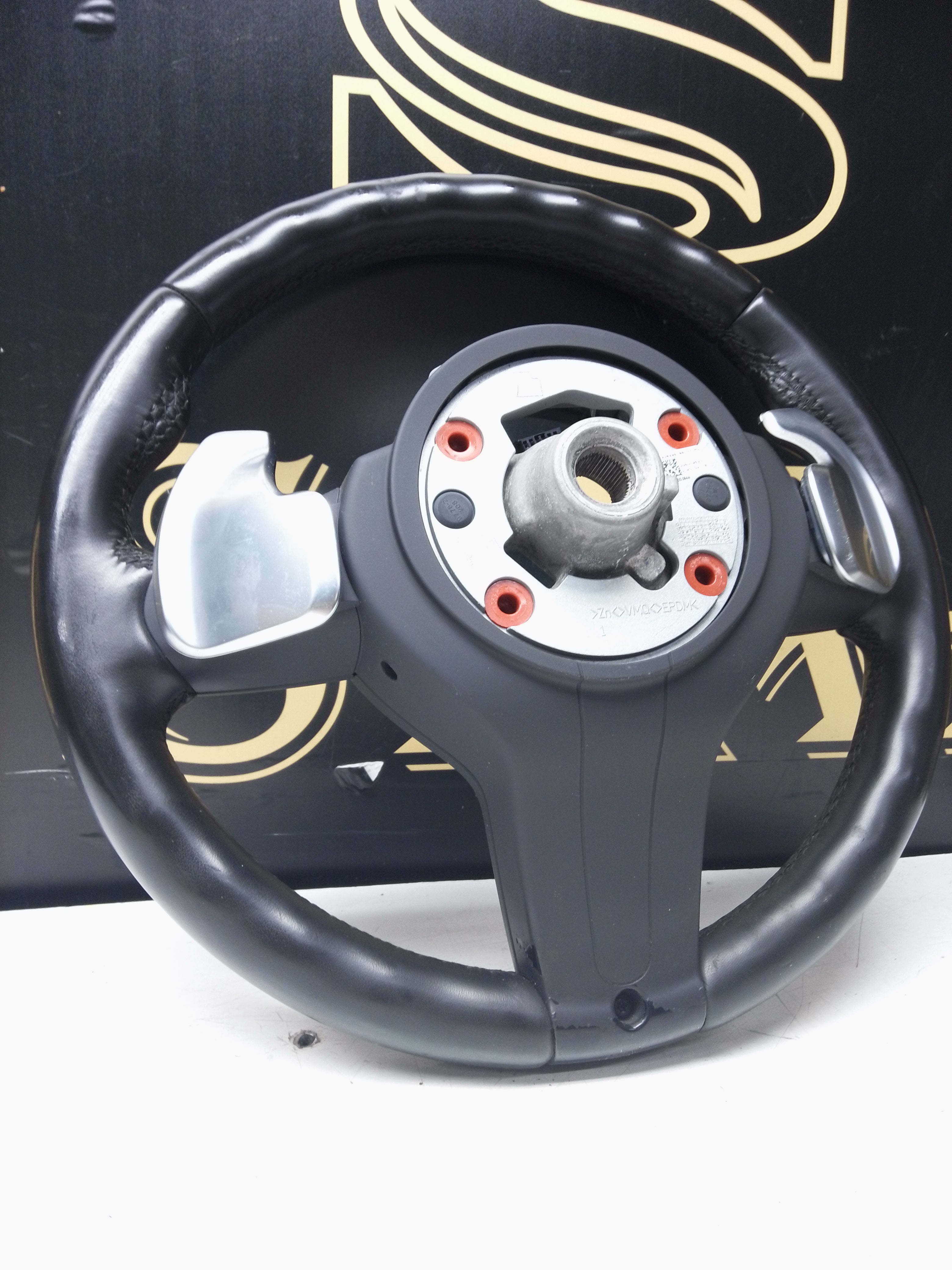 BMW 5 Series/6 Series/X5 M Sport Paddle Shift Leather Steering Wheel – 2013–2019