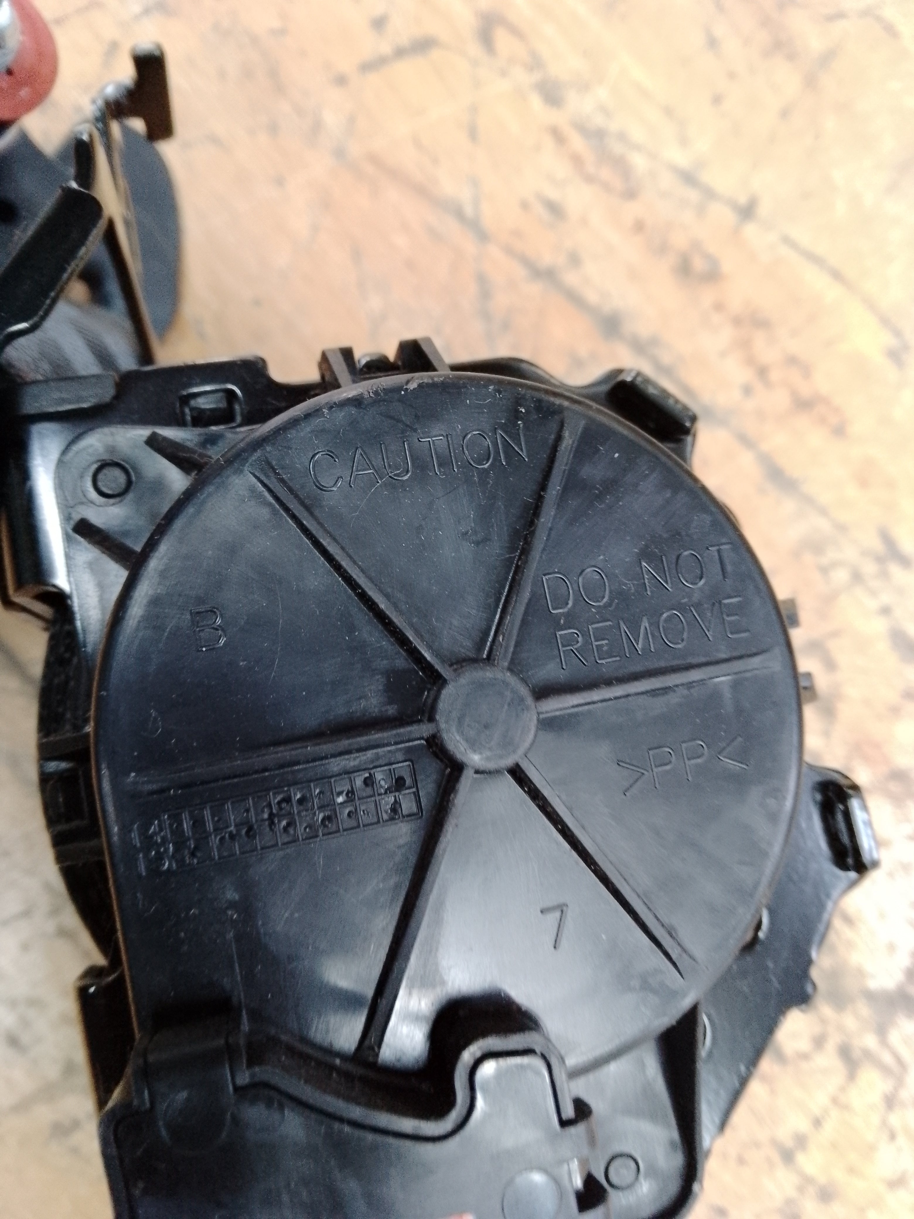 Hyundai i10 Mk2 2013-2019 Seat Belt Left Passenger Rear (89810-B9000)