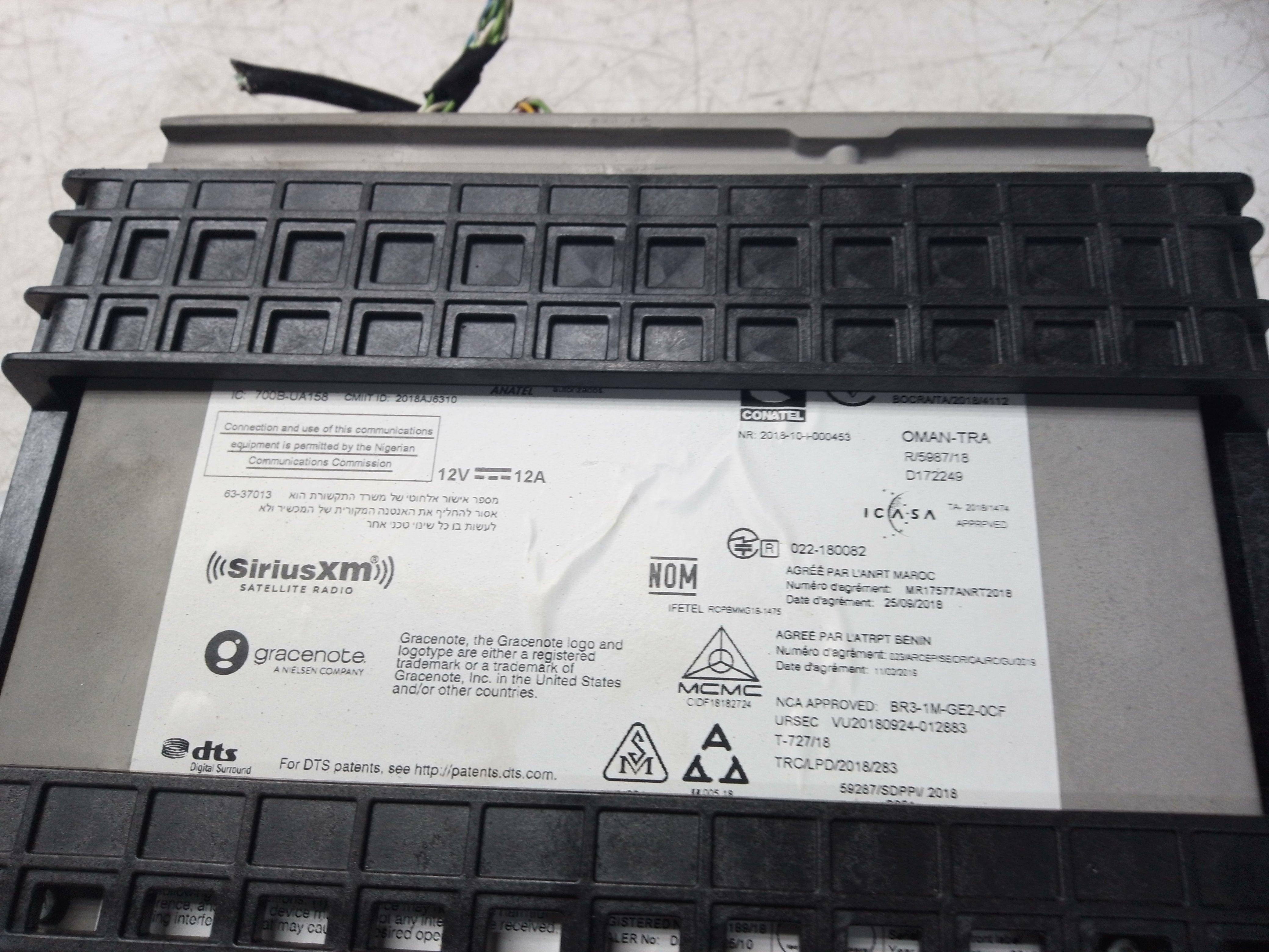 BMW 3 Series G20 G21 2020 Navi GPS DVD Reader Unit (CI5A12E9101)