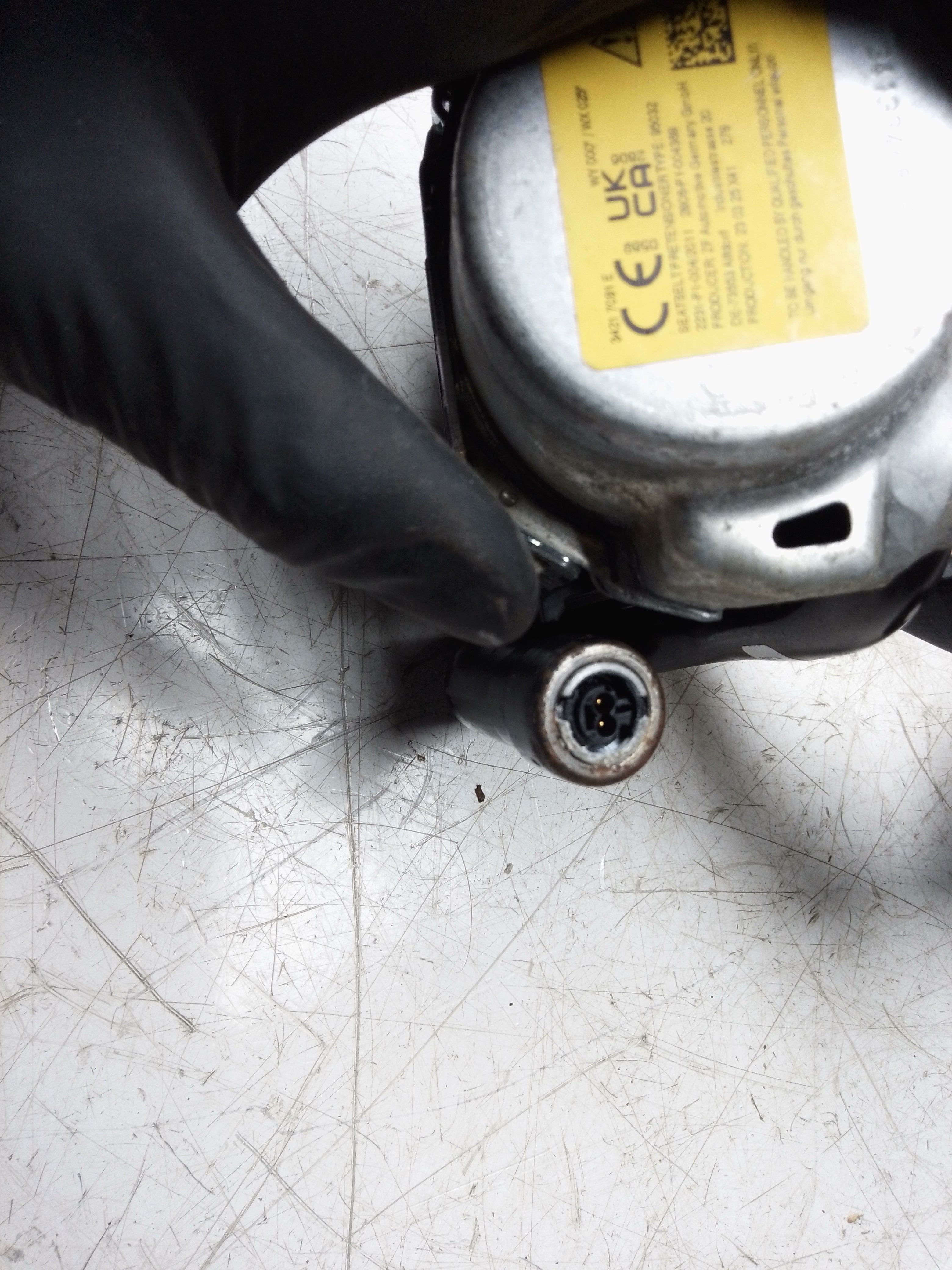 Ford Fiesta 2017–21 Rear Right (OSR) Seat Belt with Pretensioner (H1BB-A611B68-AF)