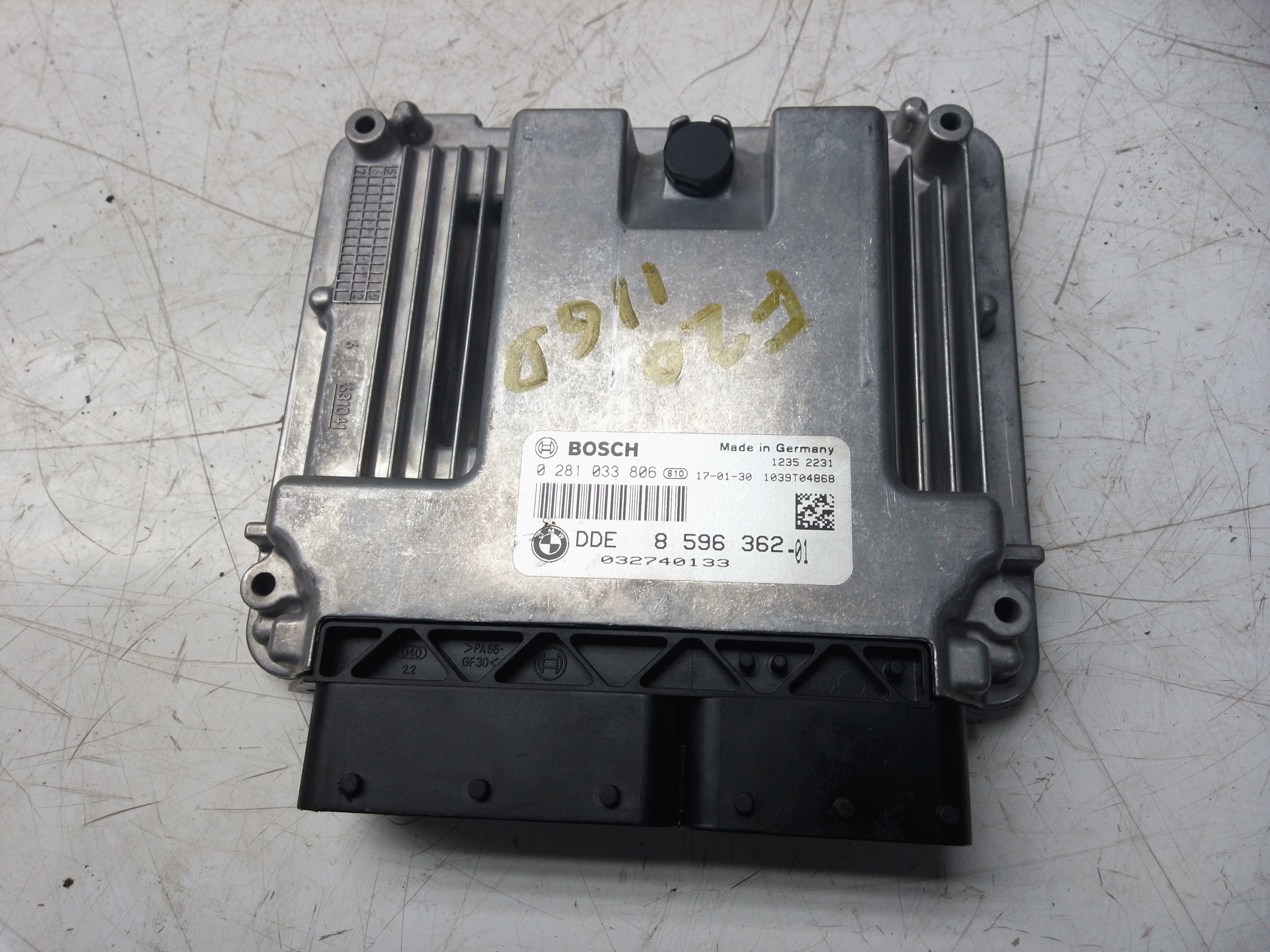 BMW X1 F48 2017 ECU Engine Control Unit (8596362-01)