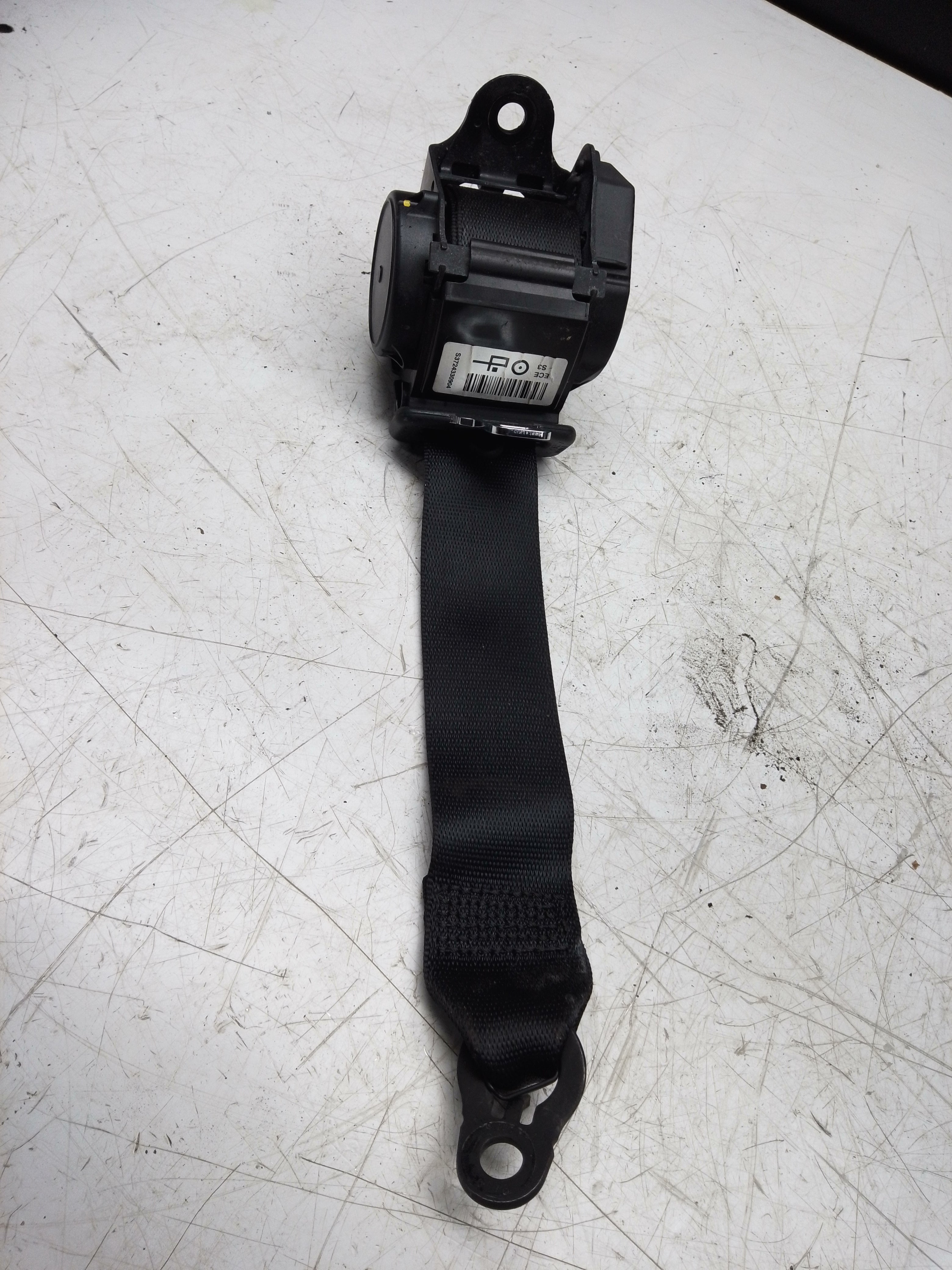 BMW 1 Series F20/F21 2018 Rear Left/Right Side Seat Belt (S3724330904)