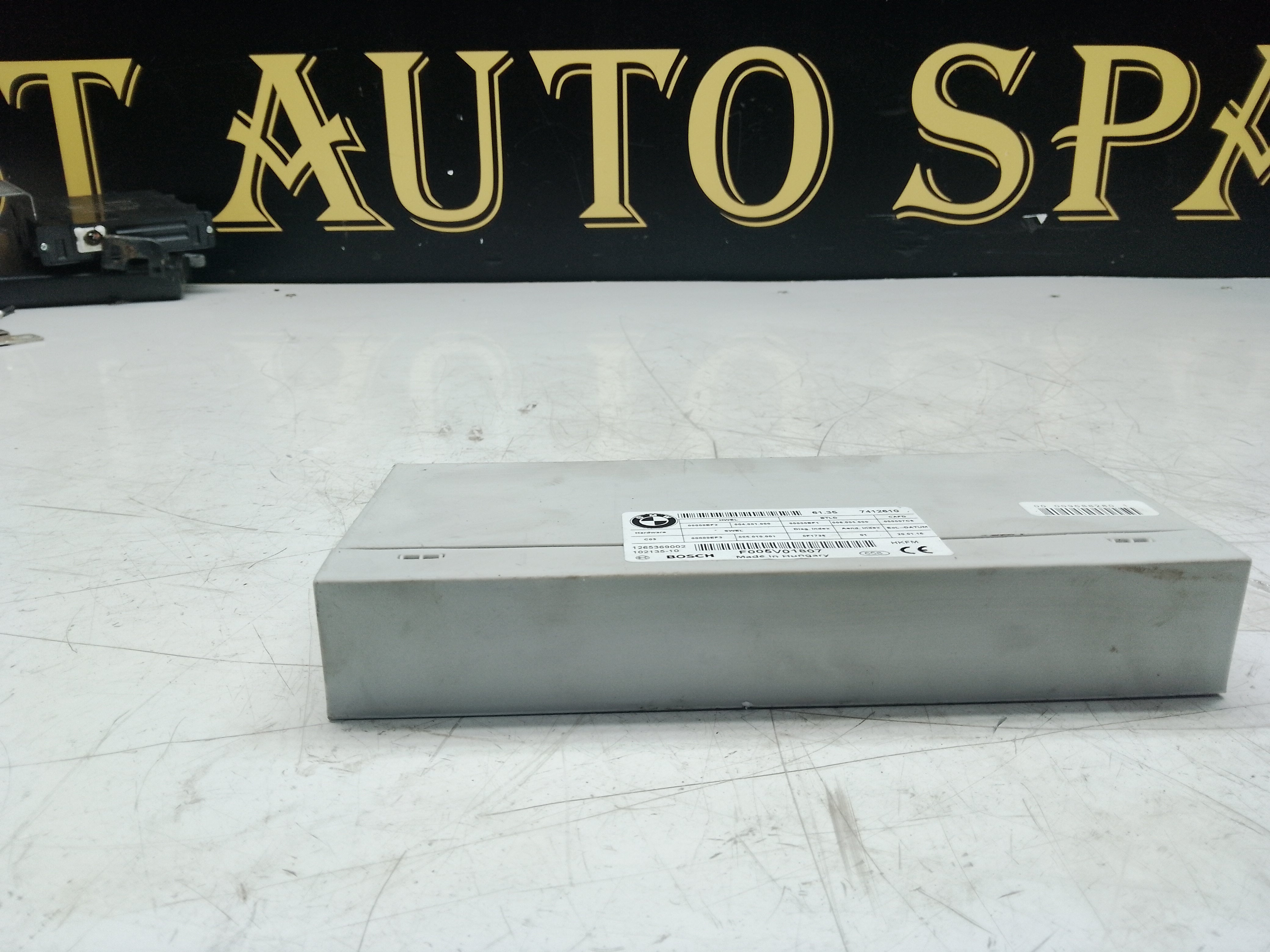 BMW Trunk Lid Module F31 F15 F16 F36 Control Unit Rear Tailgate Lift (7314798) (102135-10)