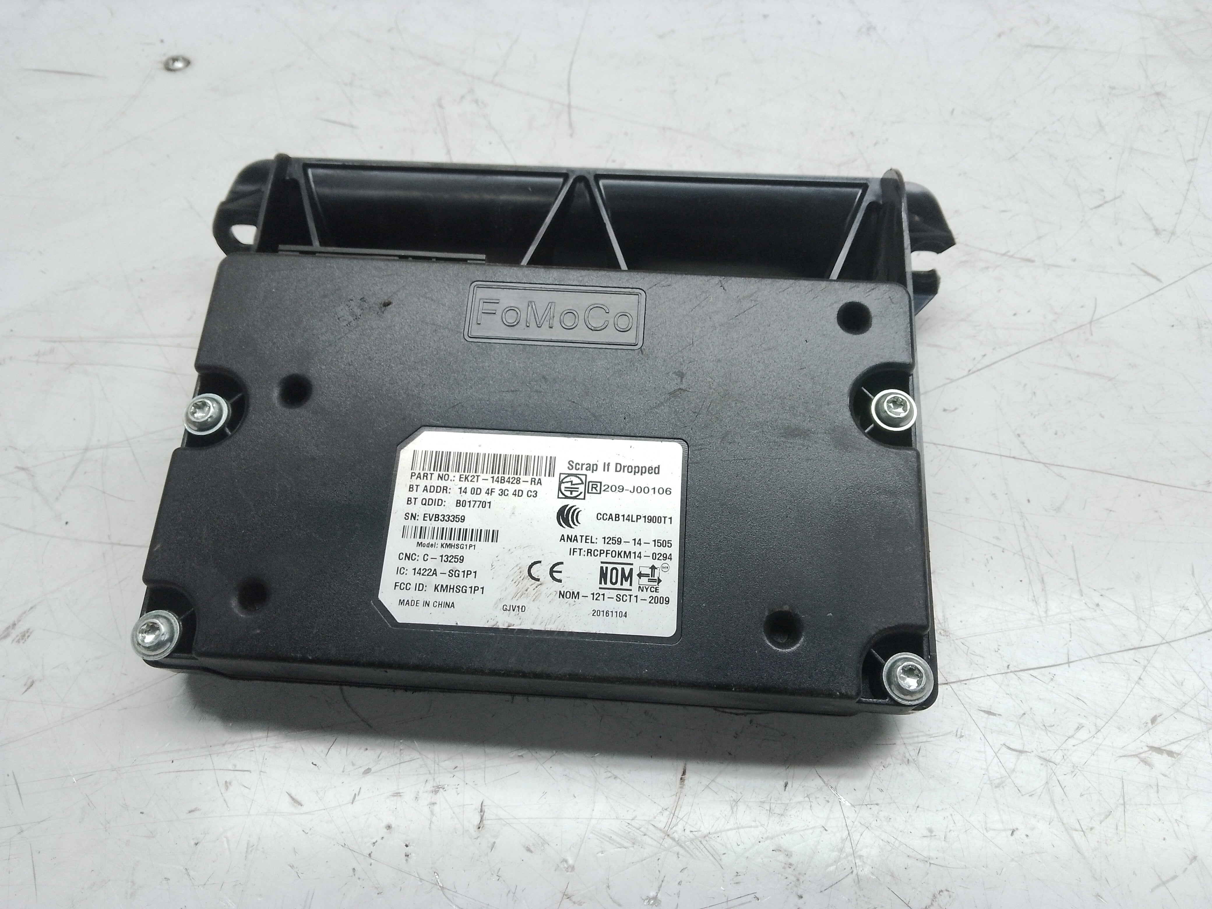 Ford Transit Custom TTF V362 Bluetooth Module (EK2T-14B428-RA)