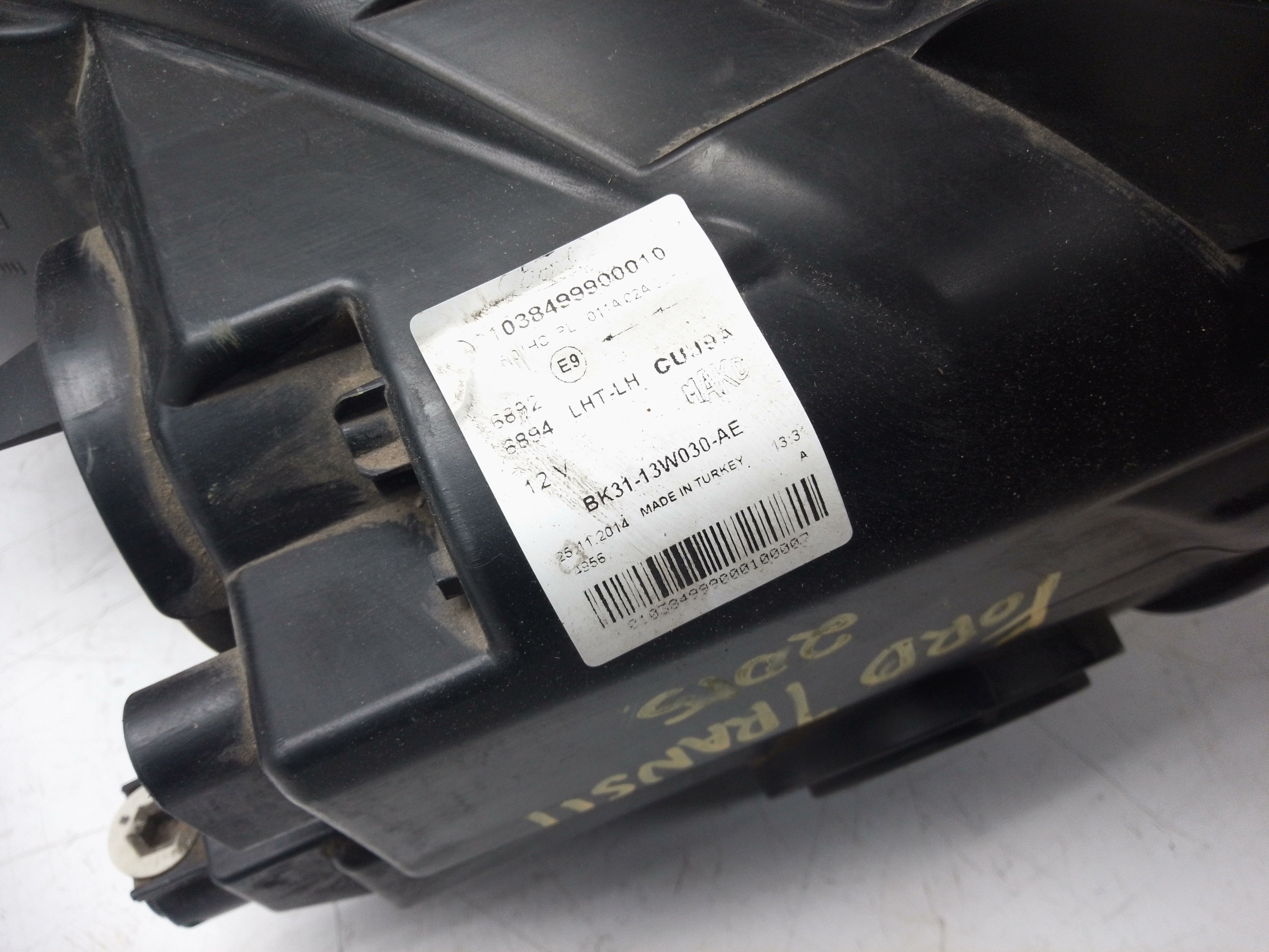Ford Transit 2015 Left Headlight (BK31-13W030-AE)