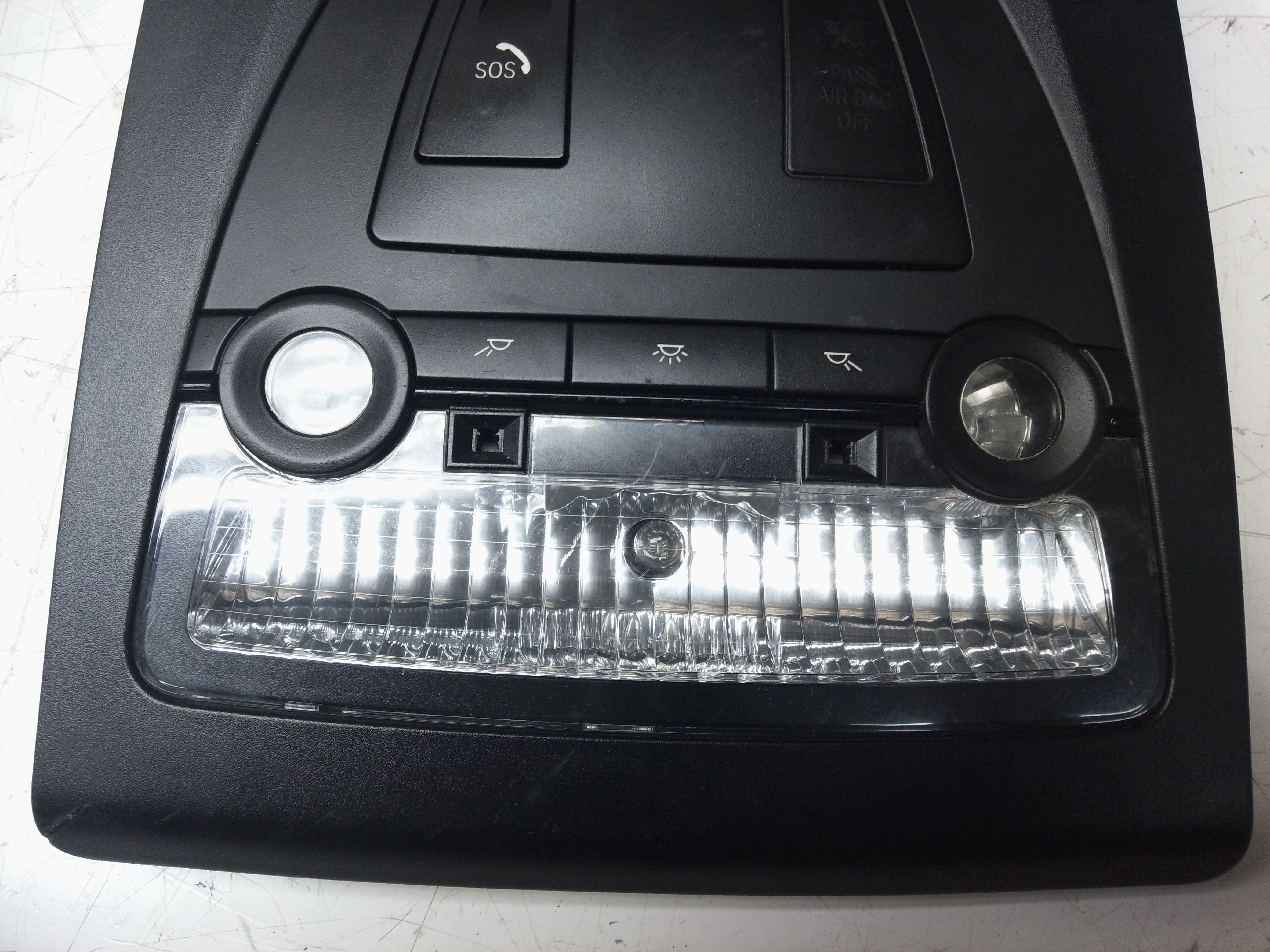 BMW X3 F25 Roof Switch Front Interior Light Lamp Panel Headliner Black (6802163)