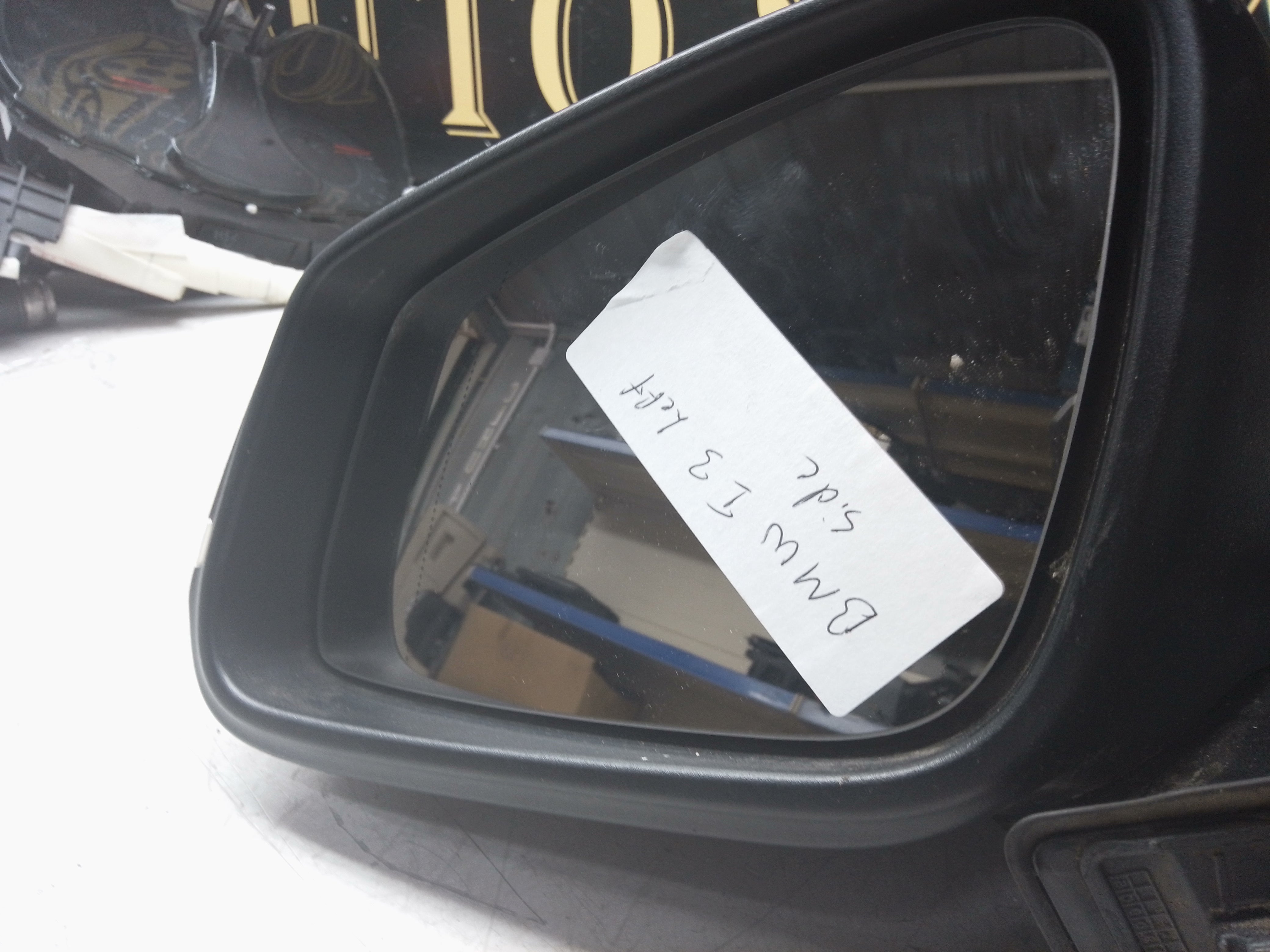 BMW i3/i3S Left Passenger Side Wing Mirror – 5 Pin Power Folding Black 2014–2022