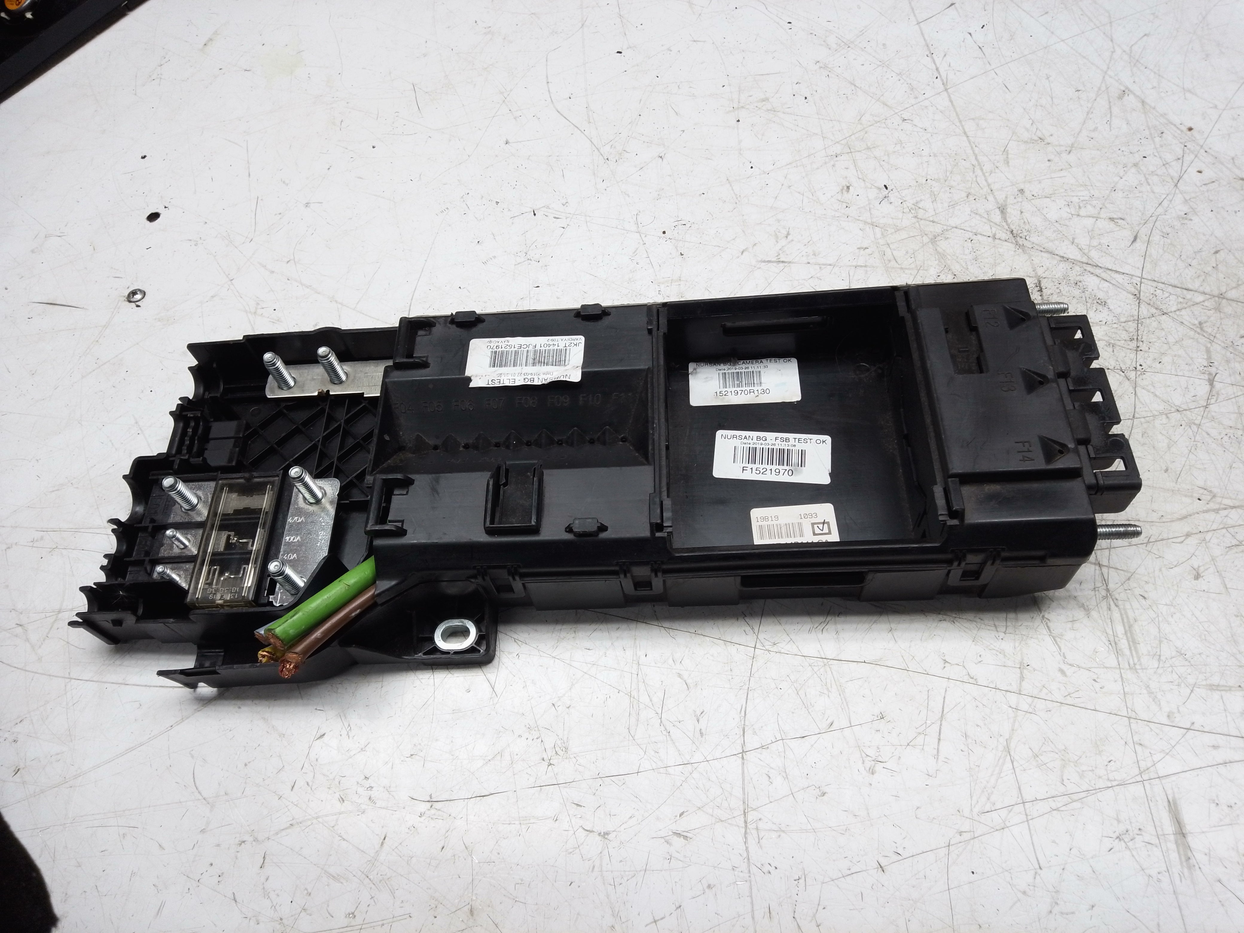 Ford Transit Mk8 (VI) Fuse Box Module with Positive Battery Terminal (GK2T-14B144-GA)