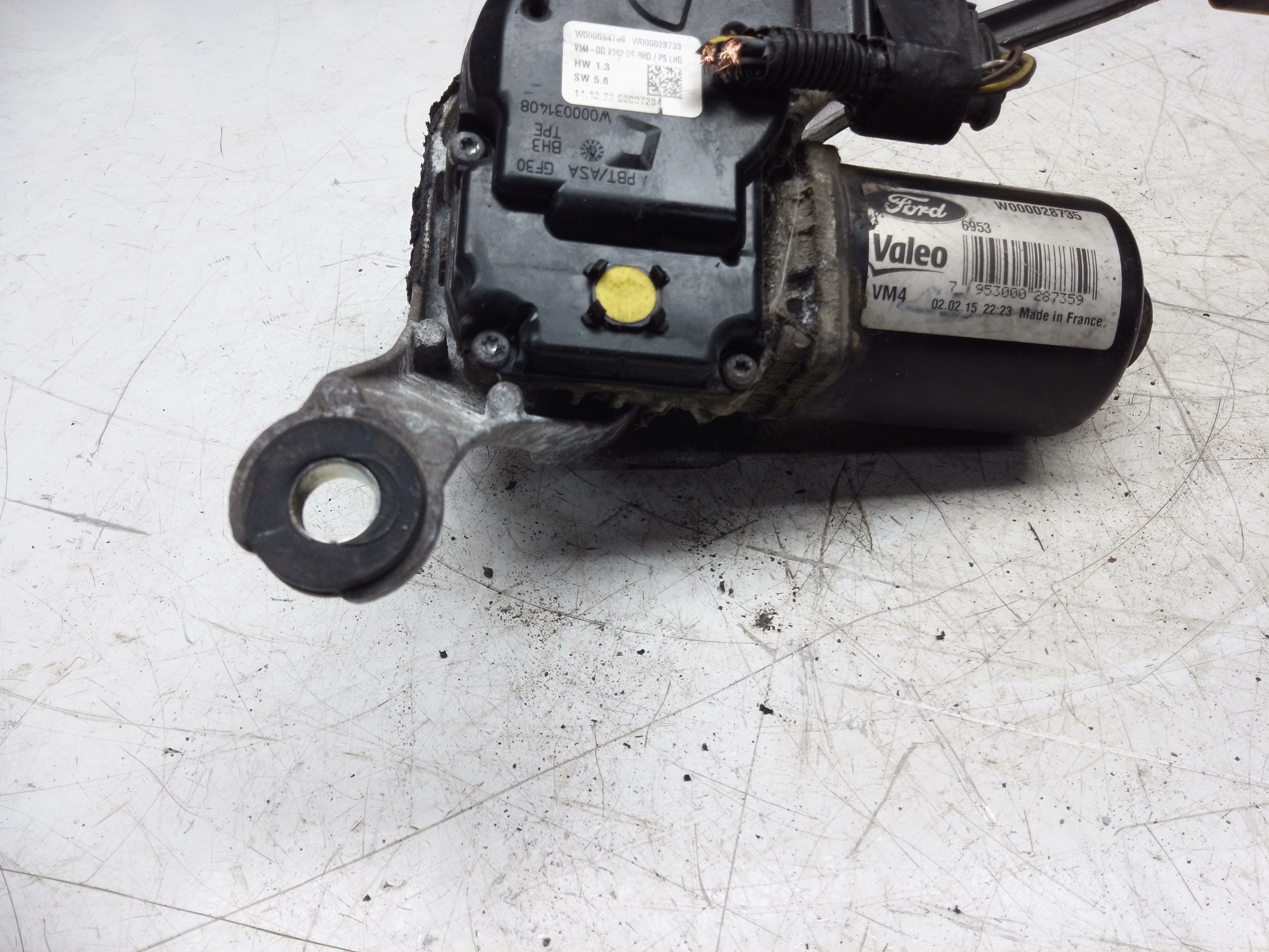 Ford Transit Custom Front Right Side Wiper Mechanism (W000028735)