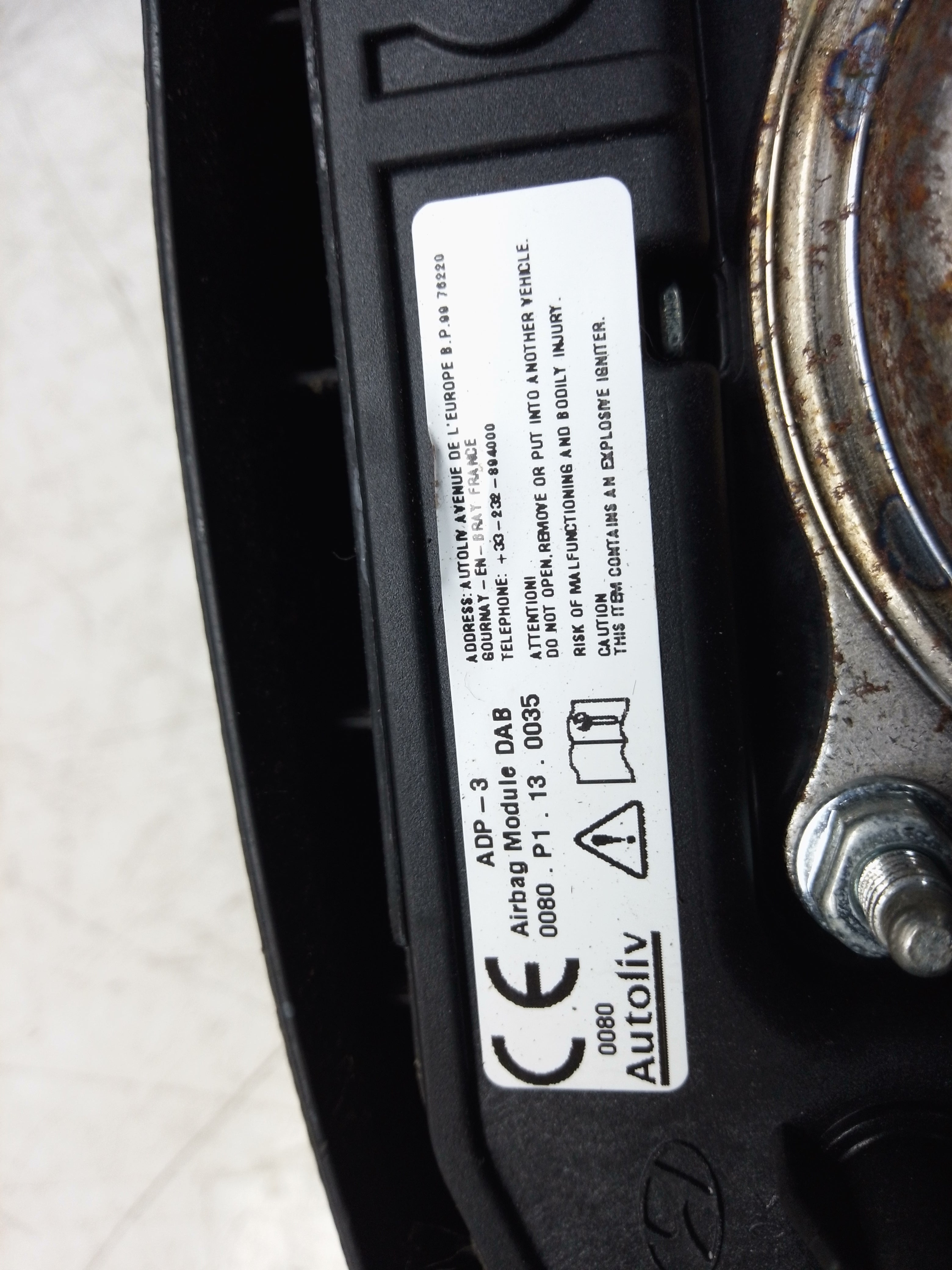 Hyundai i10 Steering Wheel Airbag (56900-B4100)