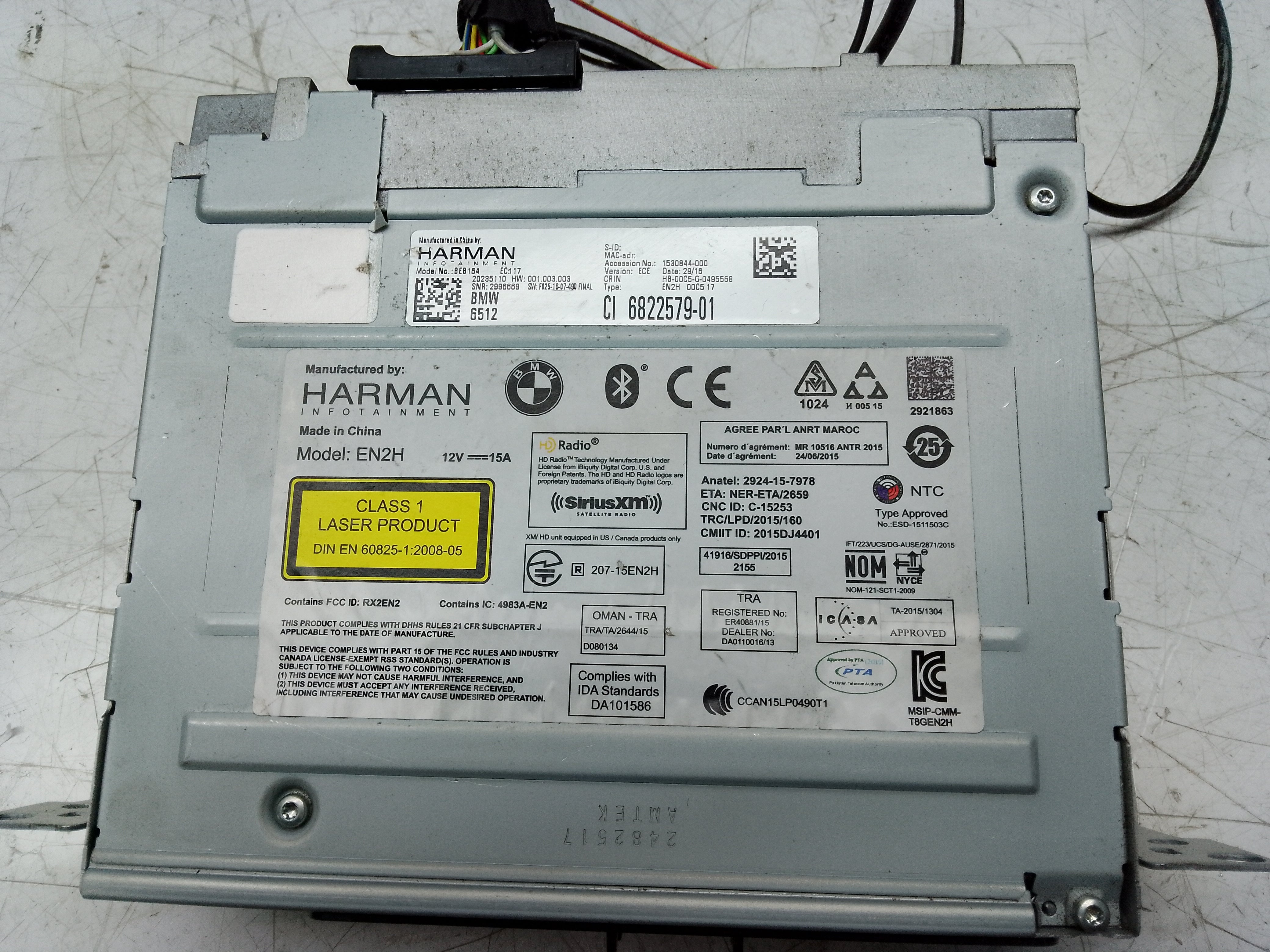 BMW X5 F15 & X3 F25 Radio Sat Nav Head Unit (6822579)