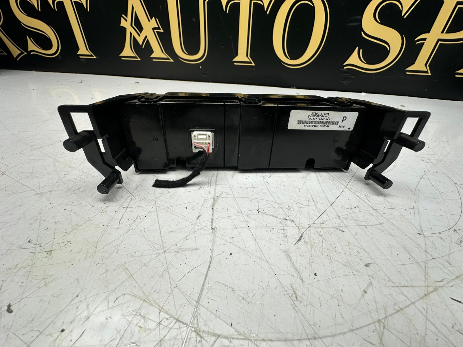 Nissan Juke Tekna 2020 Heater Climate Control Panel (27500-6PC0A) (275006PC0A--C)