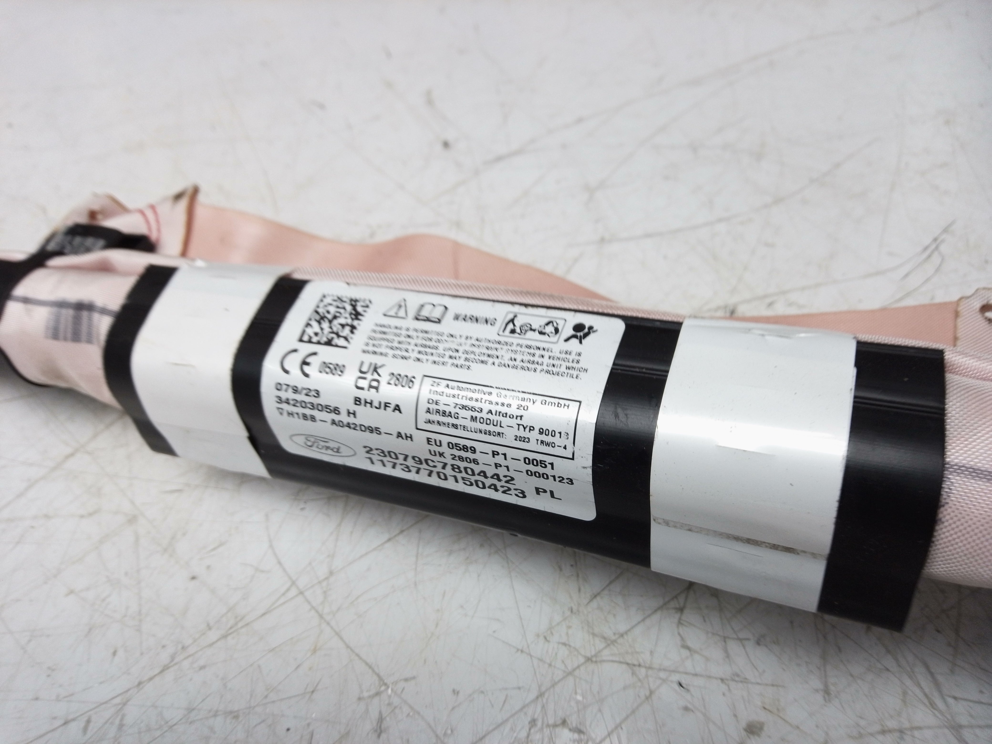 Ford Fiesta 2023 Left Side Roof Safety Curtain SRS (H1BB-A042D95-AH)