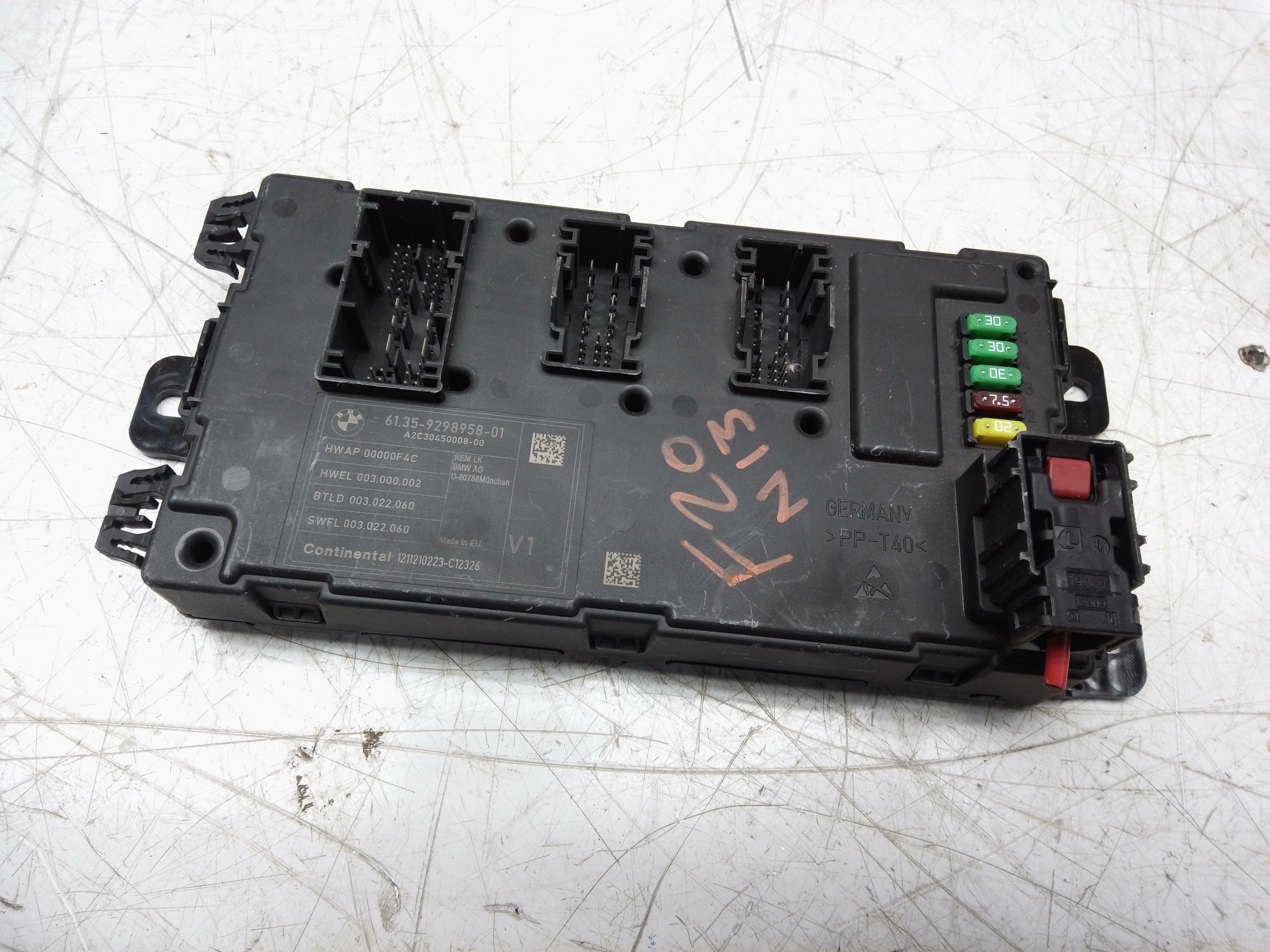 BMW 3 Series F30/F31 Rear Body Control Module (9298958)