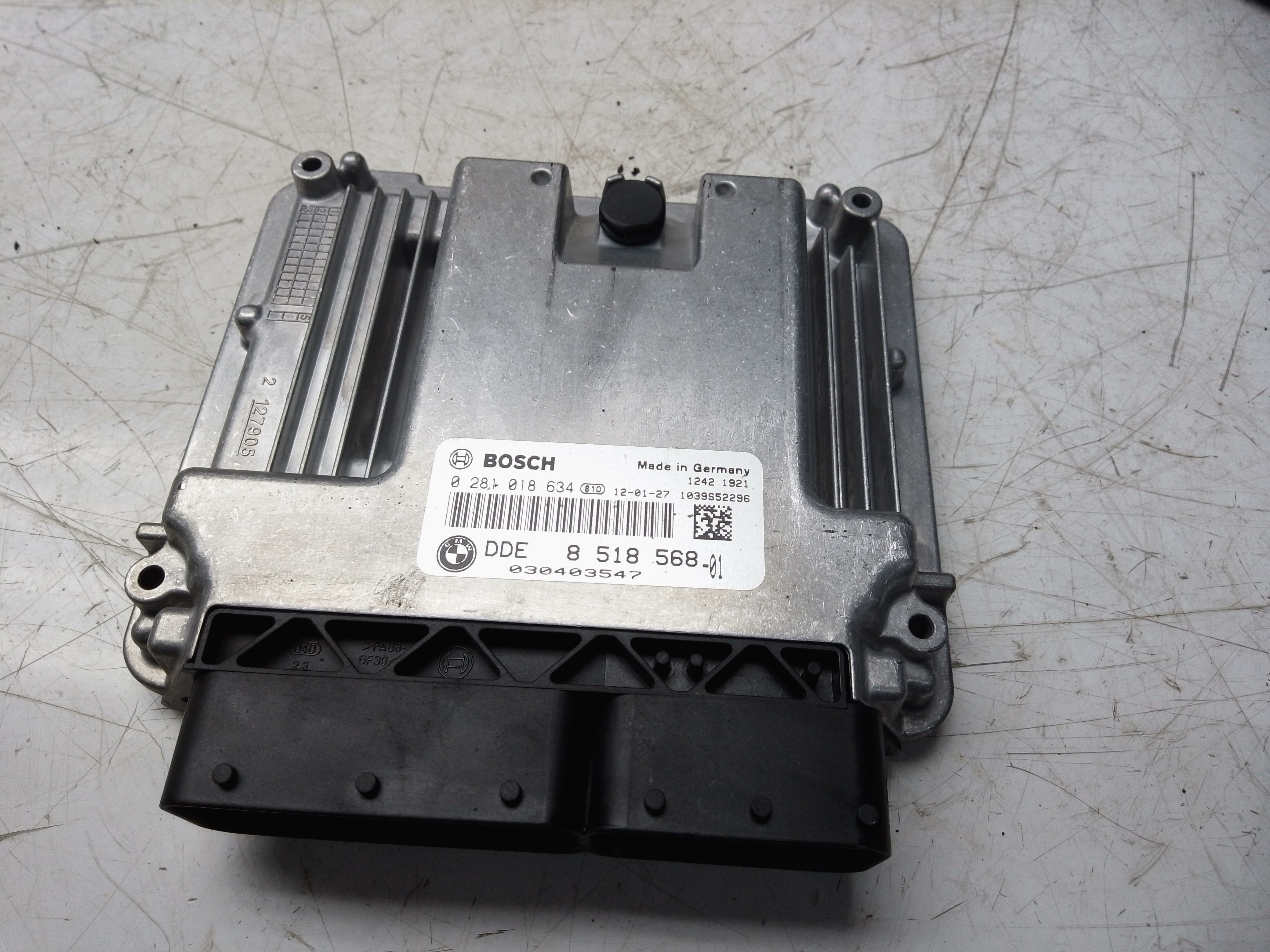 BMW 3 Series F30 2012 Engine Control Module ECU 2.0 DIESEL (8518568)