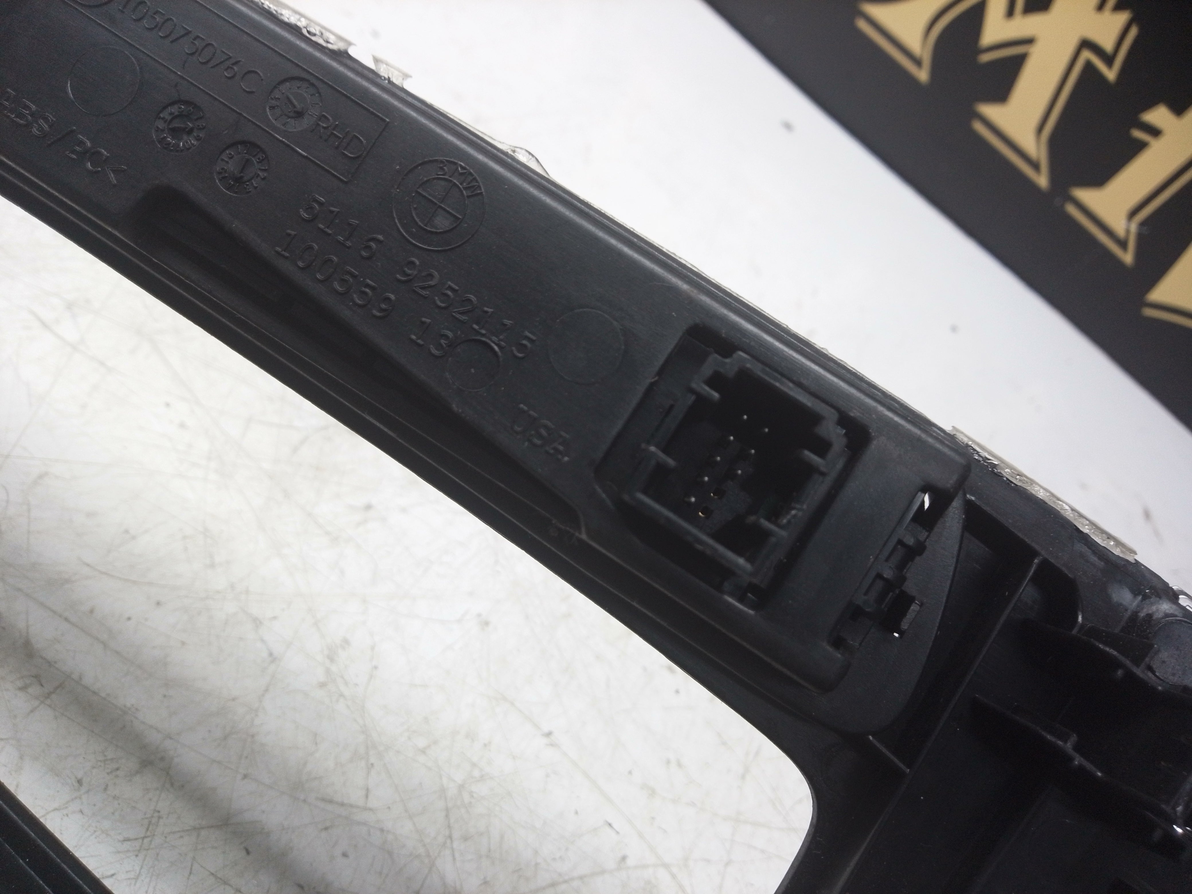 BMW X5 2015 iDrive Switch Panel (ZE9317695) (9252115)