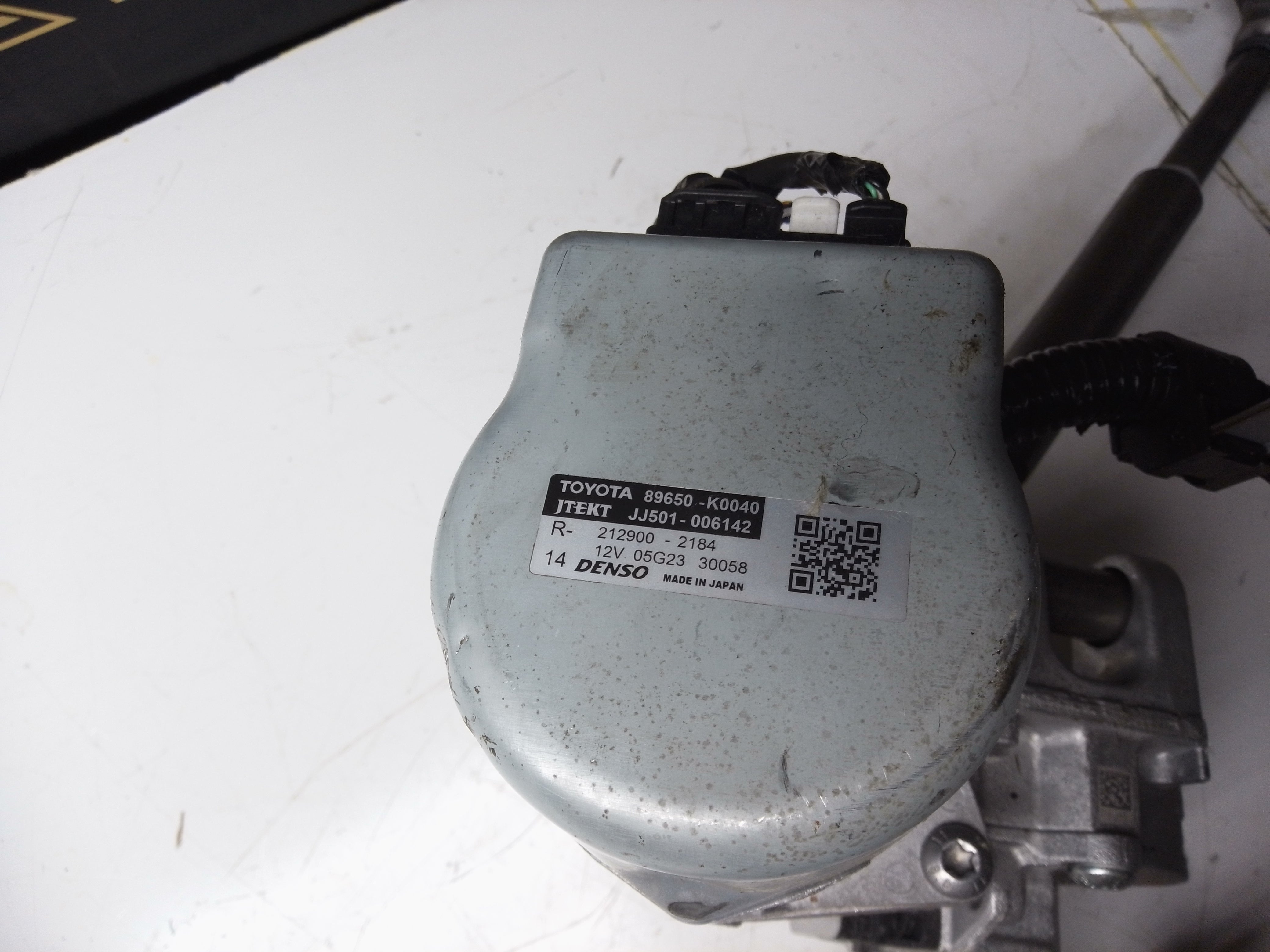 Toyota Yaris 2020–2024 Steering Column (45250-K0040) (89650-K0040) with Key