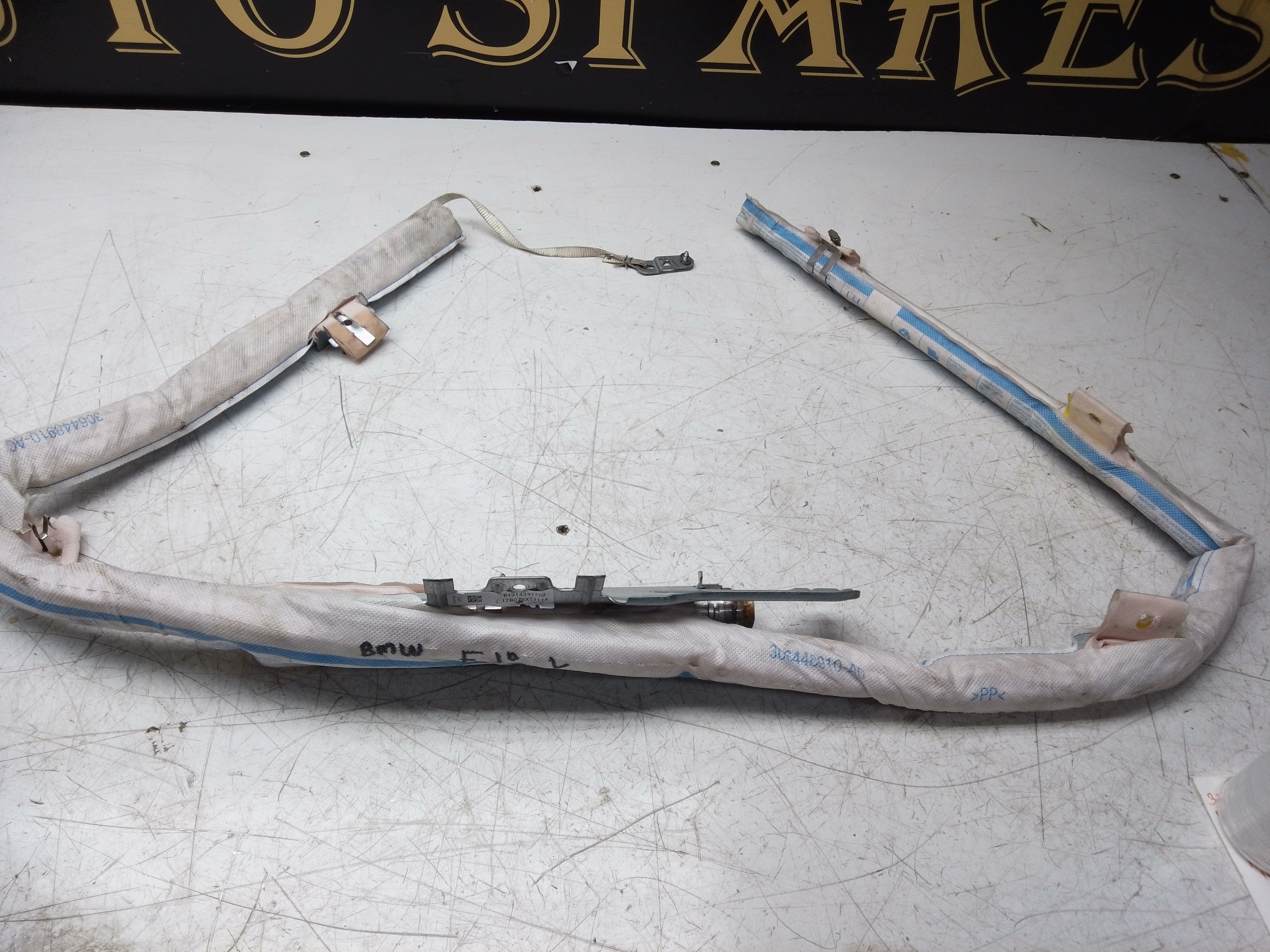 BMW 5 Series F10 2010–2016 Roof Curtain Airbag Left Side (84914341709)