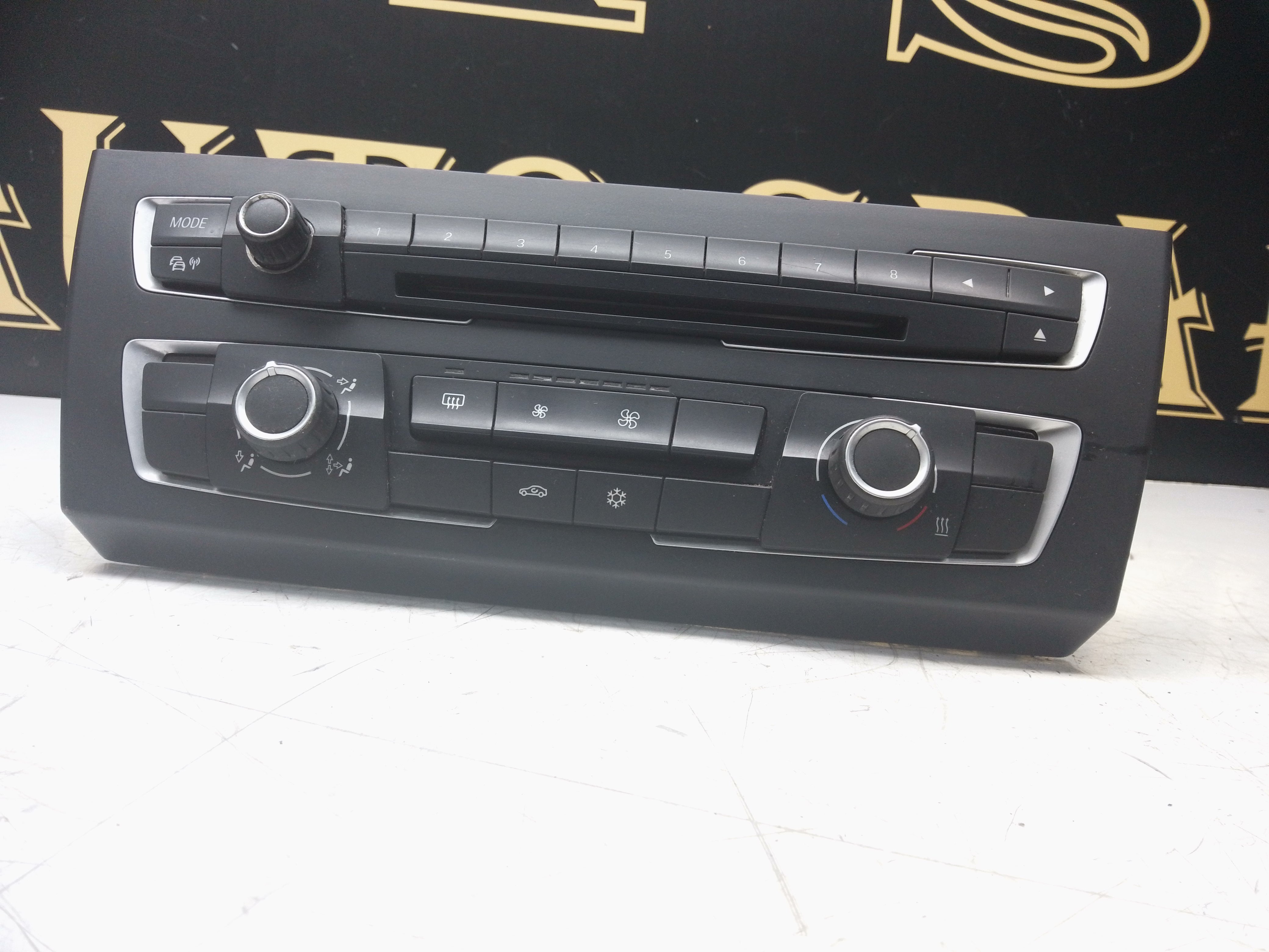 BMW 1 Series F20/F21 A/C Heater Climate & Radio Control Unit (9207197-02) (17313810)