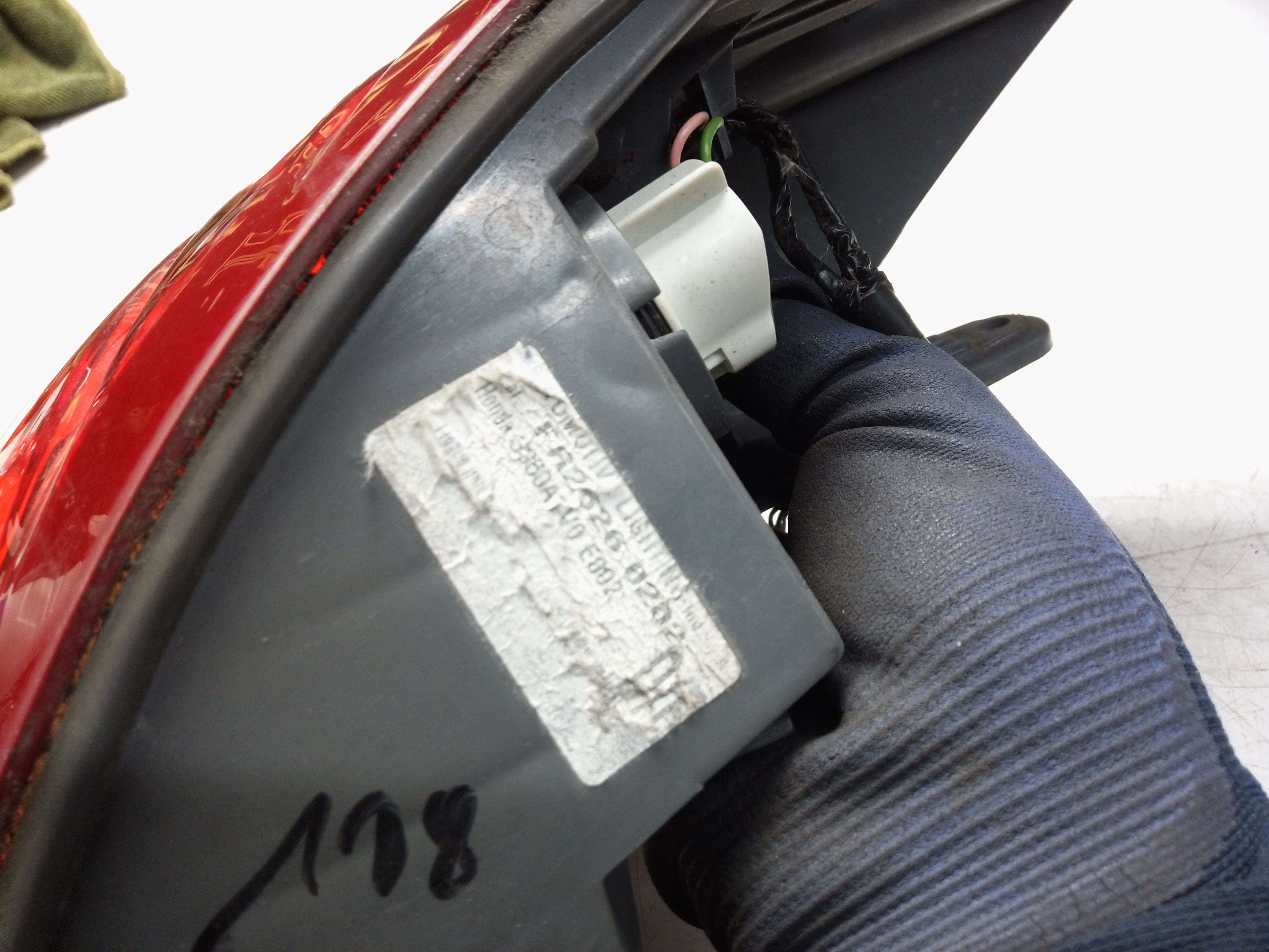 Honda Civic 2012 Right Rear Tail Light (3350ATV0E002 / FR26260202)