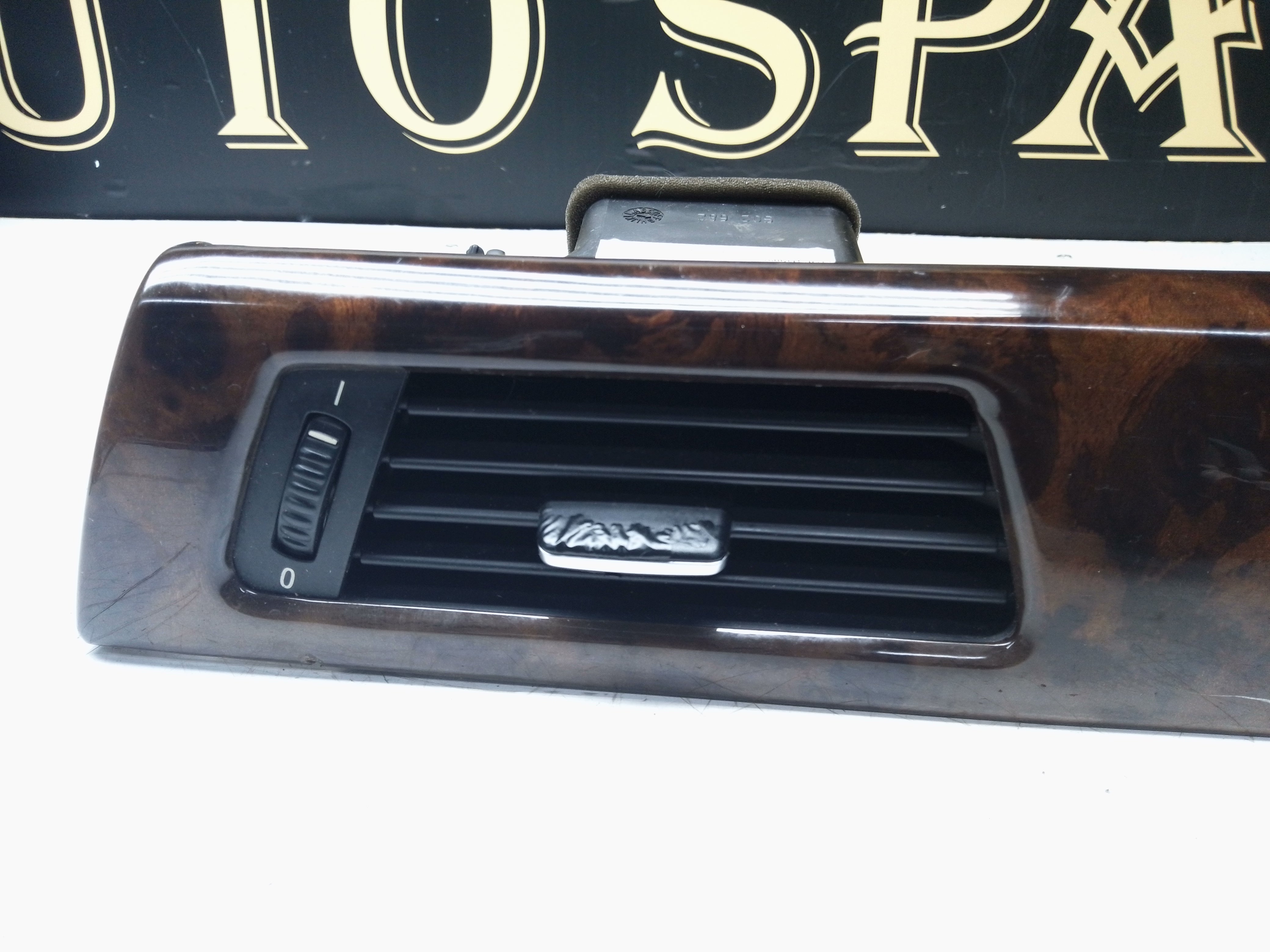 BMW 3 Series E90 E91 Air Vent Grill/Dashboard Cover Wood Trim Complete (7132852)