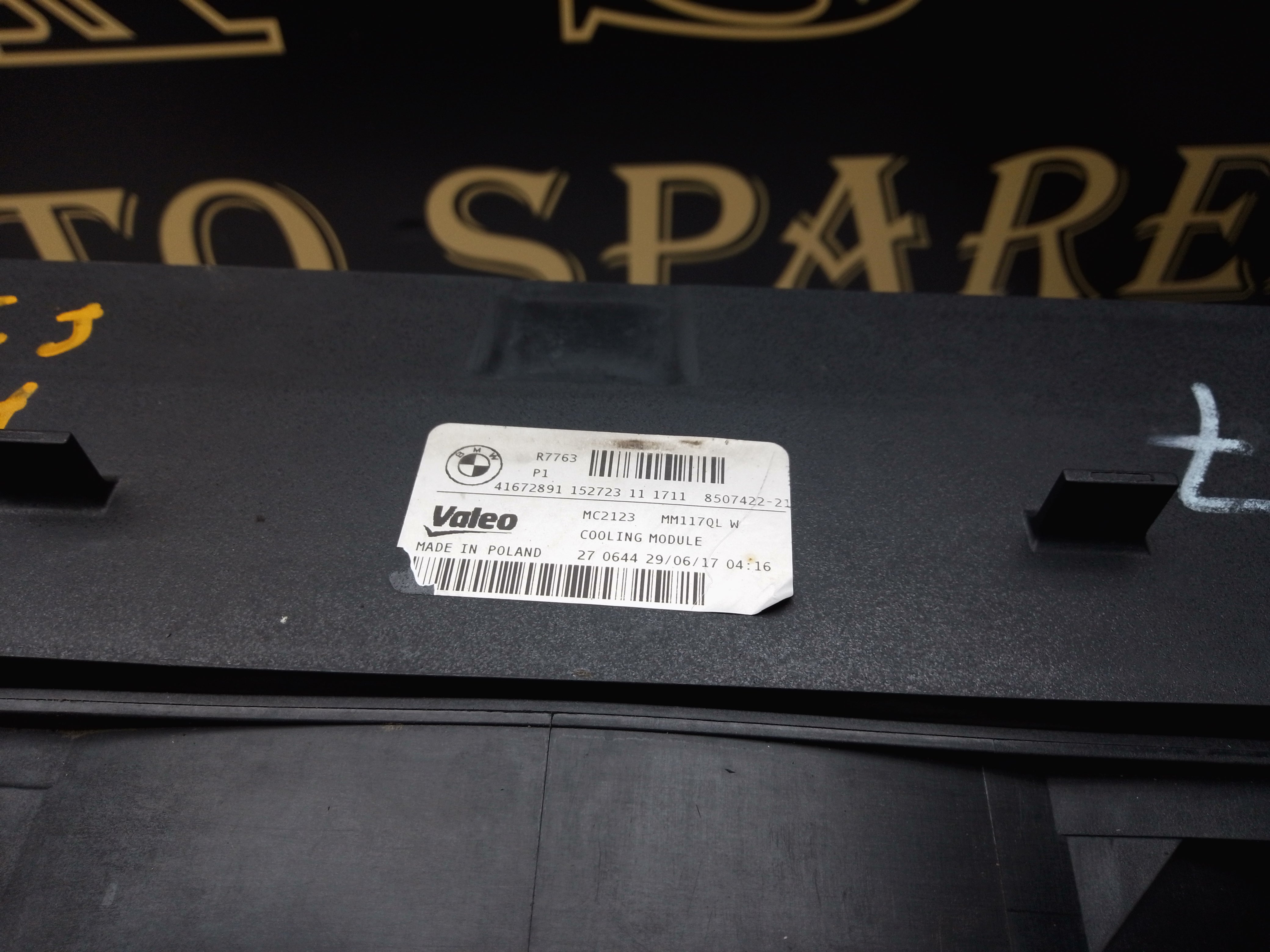 BMW 3 Series F30 F31 F32 430D N57 2017 Radiator Rad Pack Complete (152723-11)