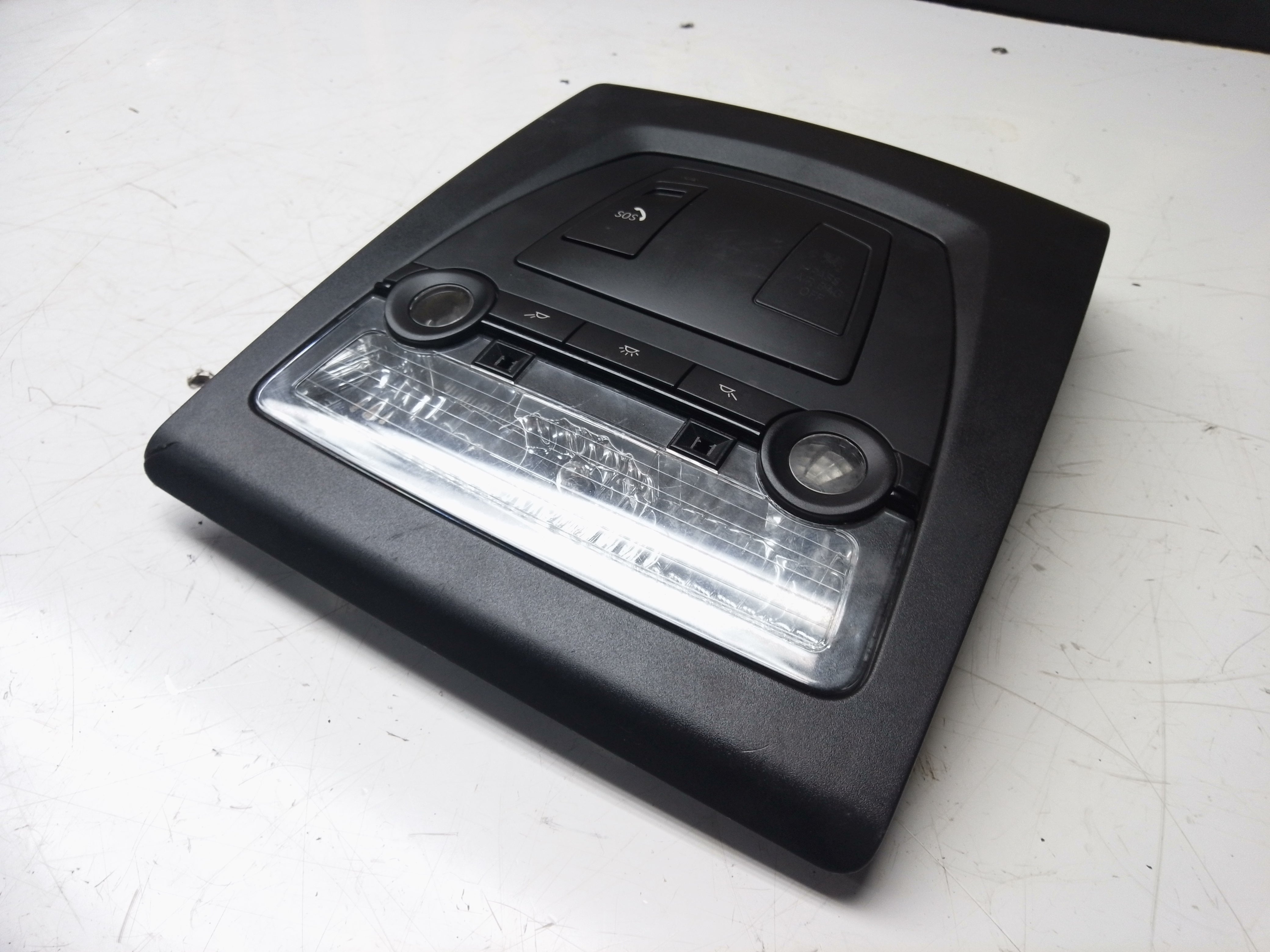 BMW X3 F25 Roof Switch Front Interior Light Lamp Panel Headliner Black (6802163)