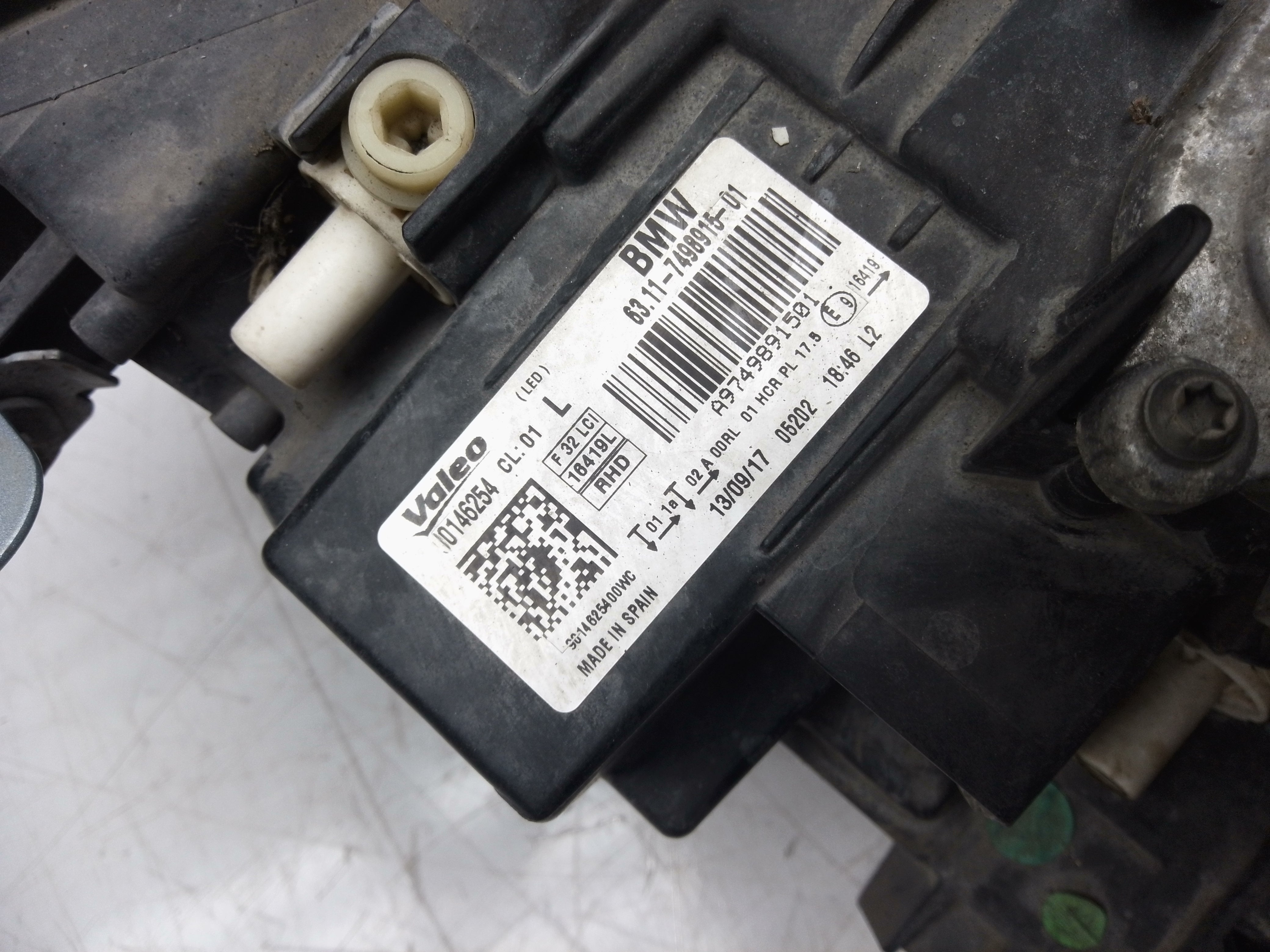 BMW 4 Series F32 LCI LED Left Headlight (90146254)