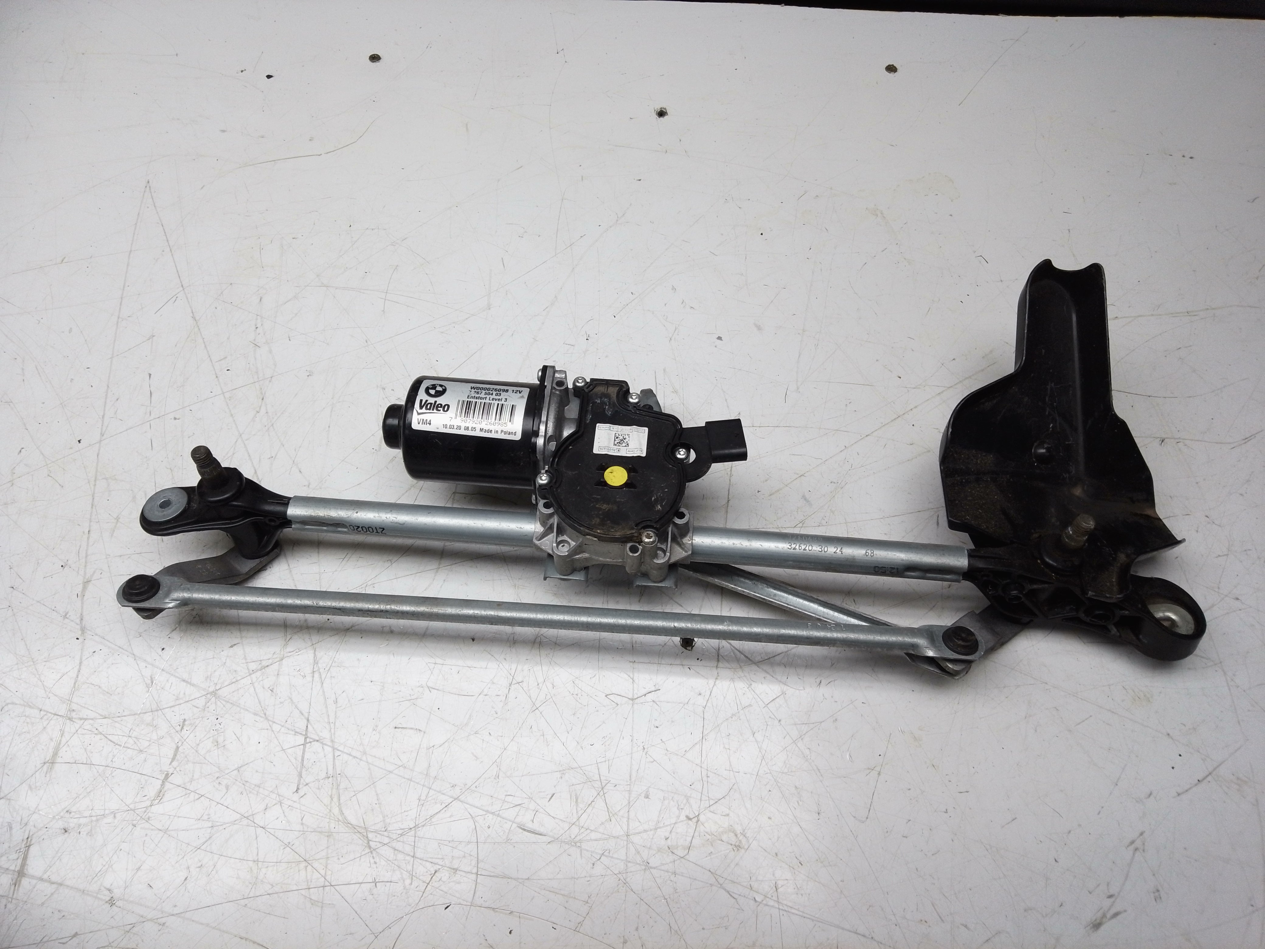 BMW 3 Series F30 Front Wiper Motor & Linkage (W000026098) (726750403)