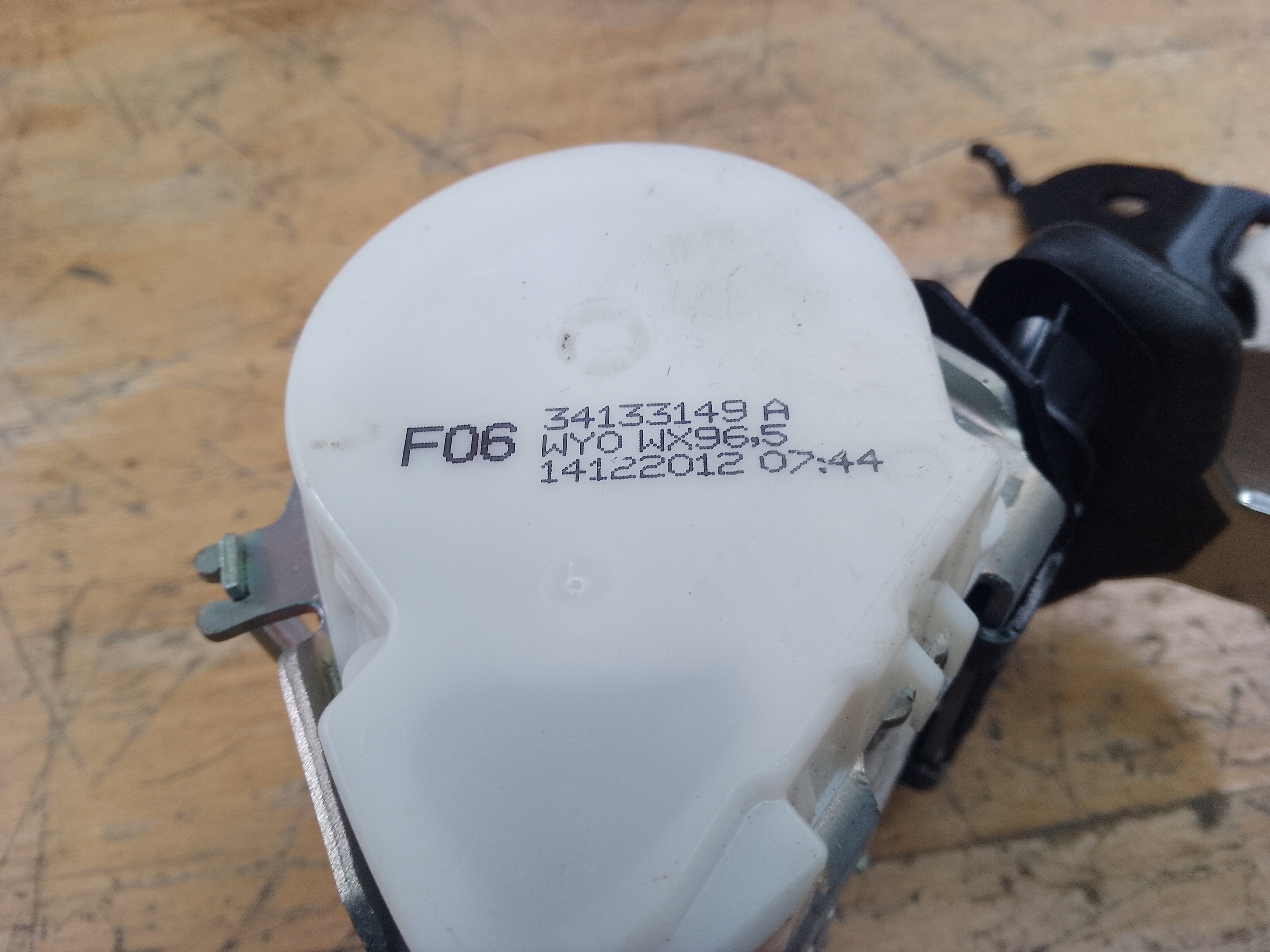 BMW 6 Series F06 2012–2018 Rear Seat Belt – Driver Right Side (34133149)