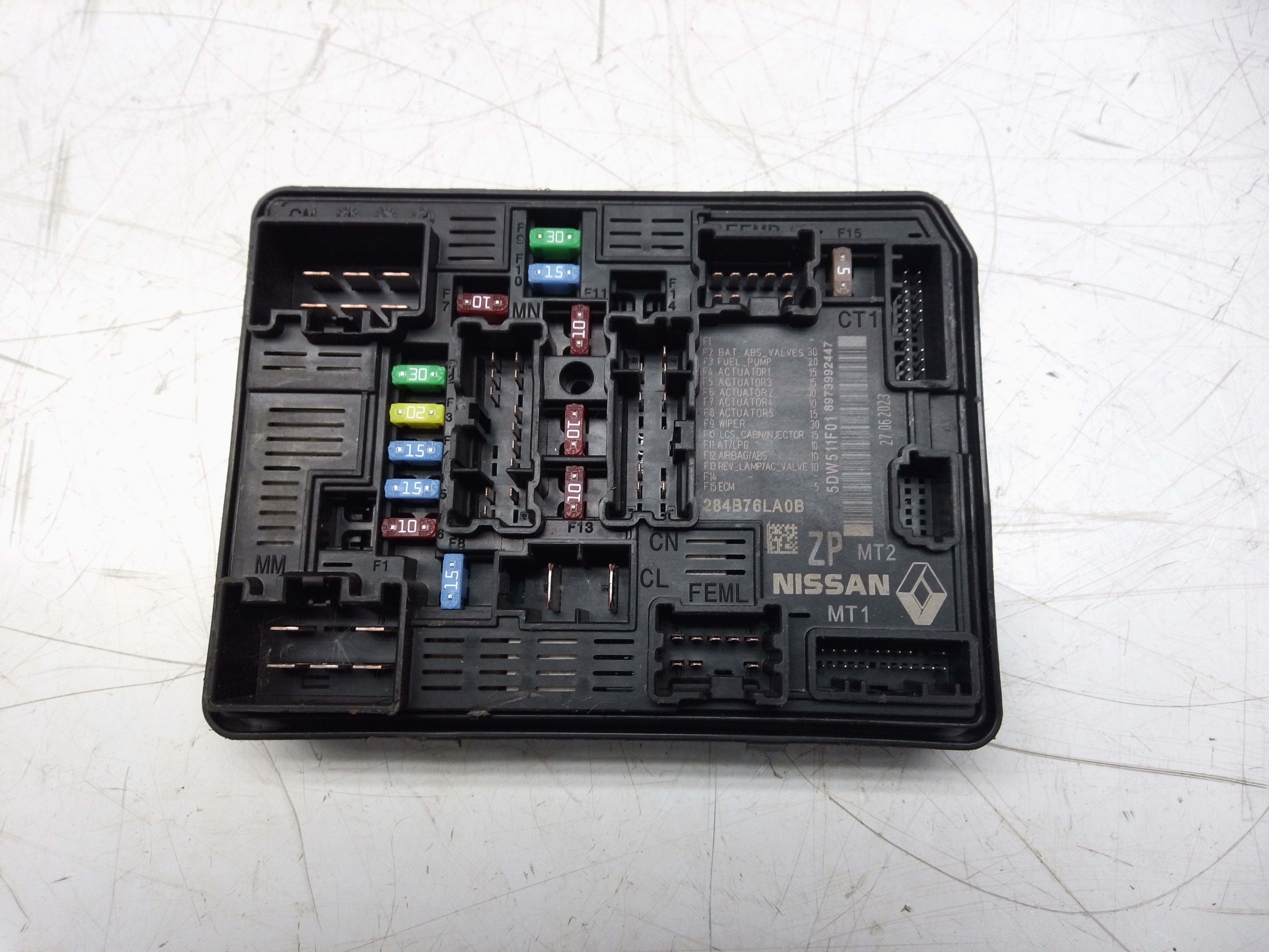 Nissan Juke 2021 Fuse Box (284B76LA0B)