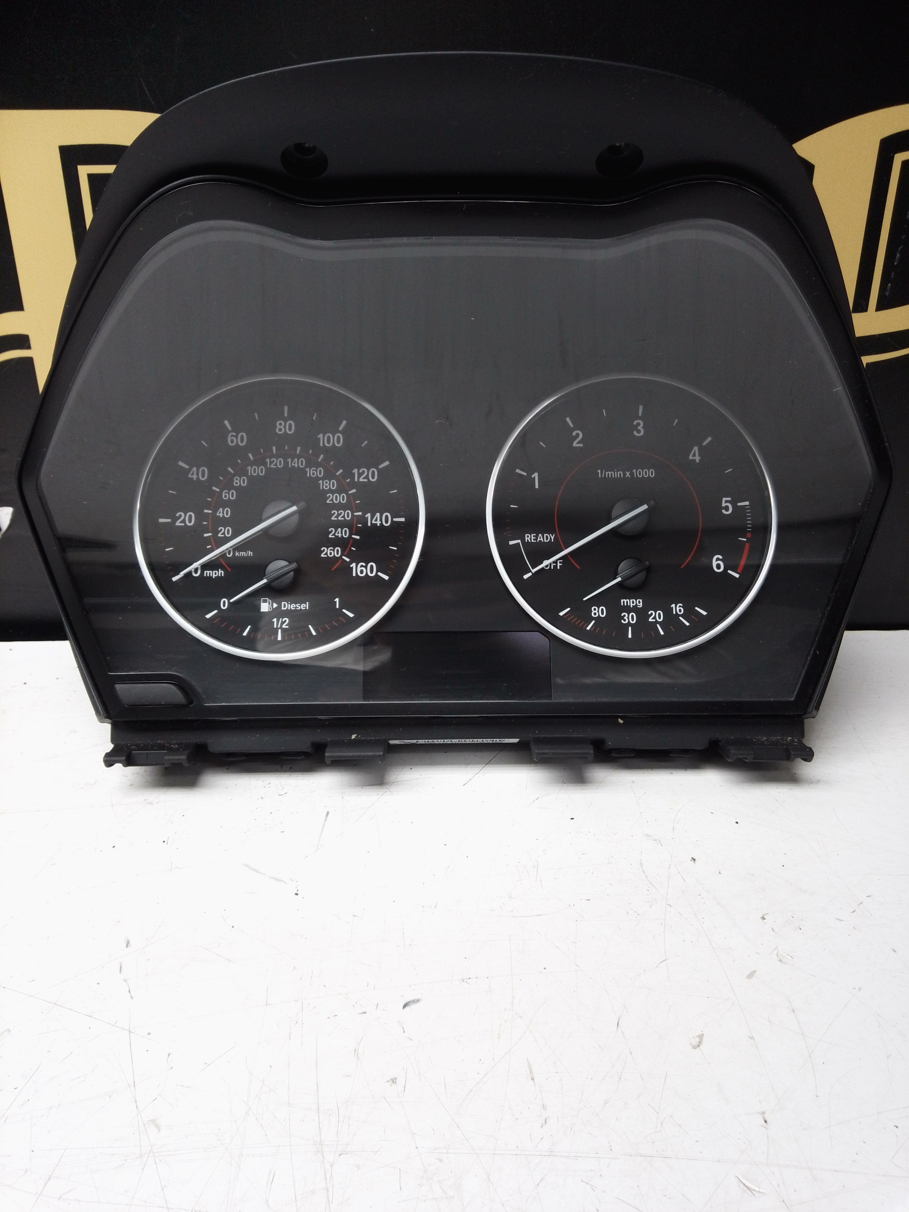 BMW 1 Series F20 /F21/F22 Cluster Speedometer MPH Diesel Manual 9398460 – 2011–2019