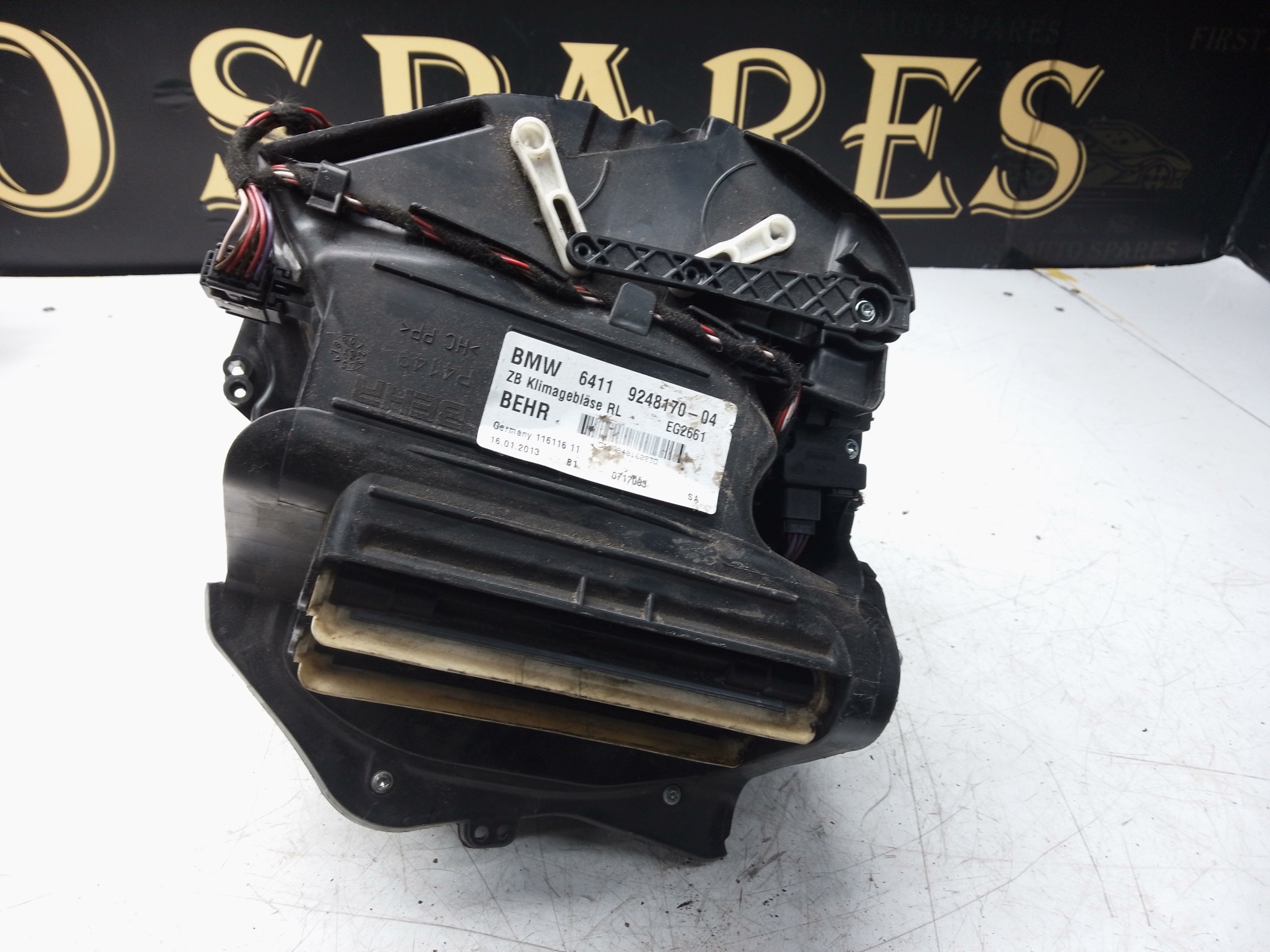 BMW 5 & 6 Series F10 F11 F12 F13 F06 Complete Heat Blower Fan (9248170-04)