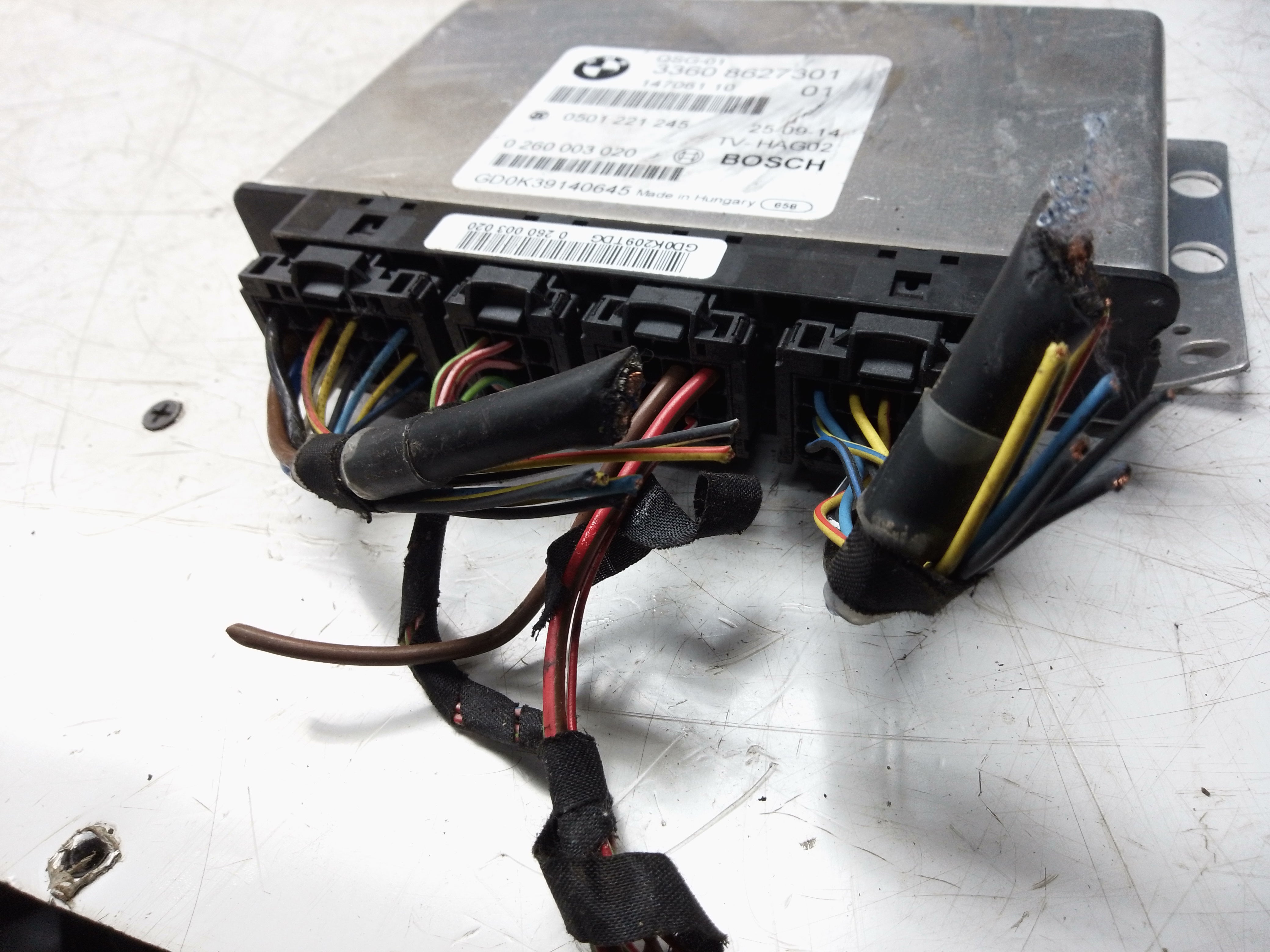 BMW X6 X6M F16 2014-2019 Differential ECU (8627301)