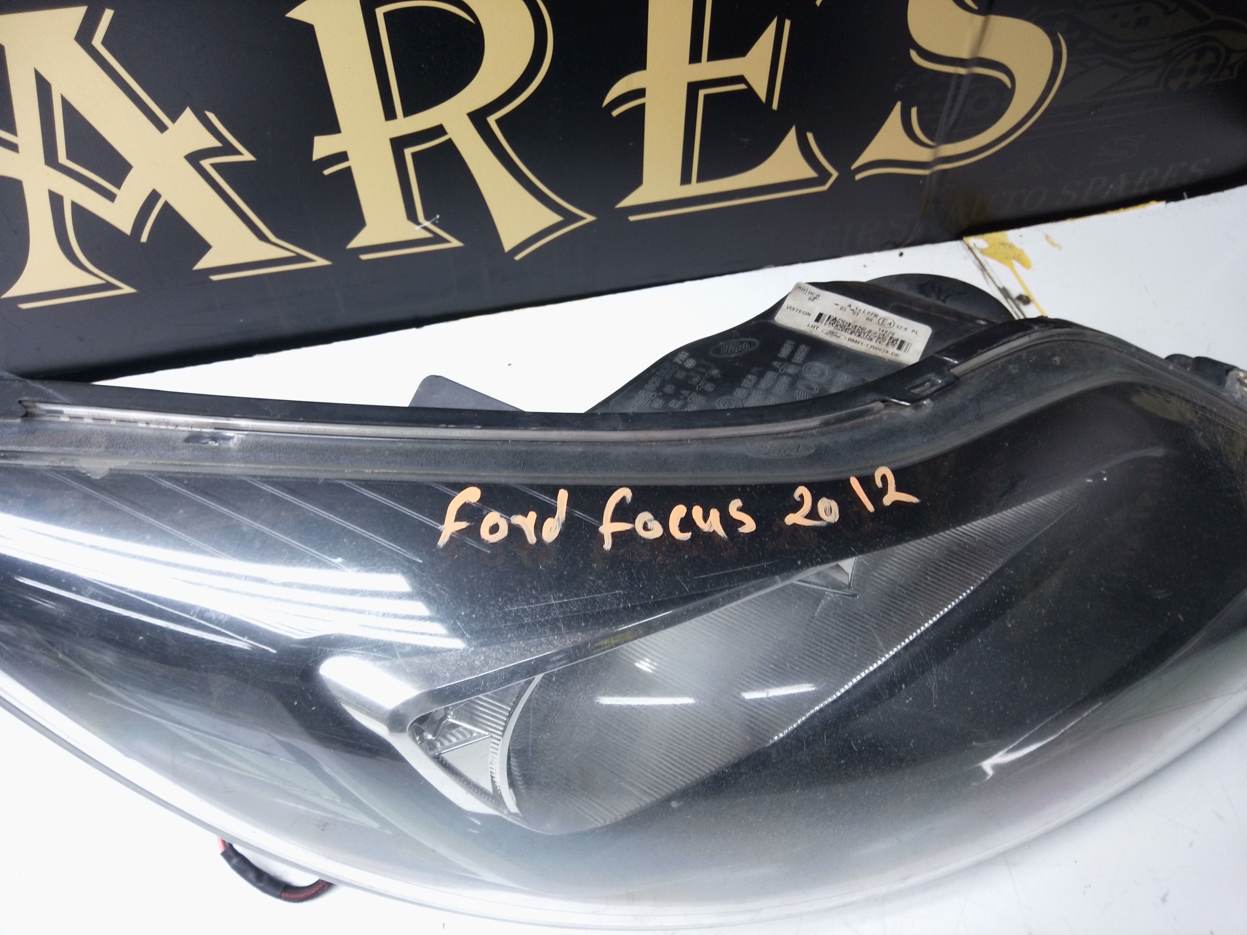 Ford Focus 2012 Right Headlight (BM51-13W029-DK)