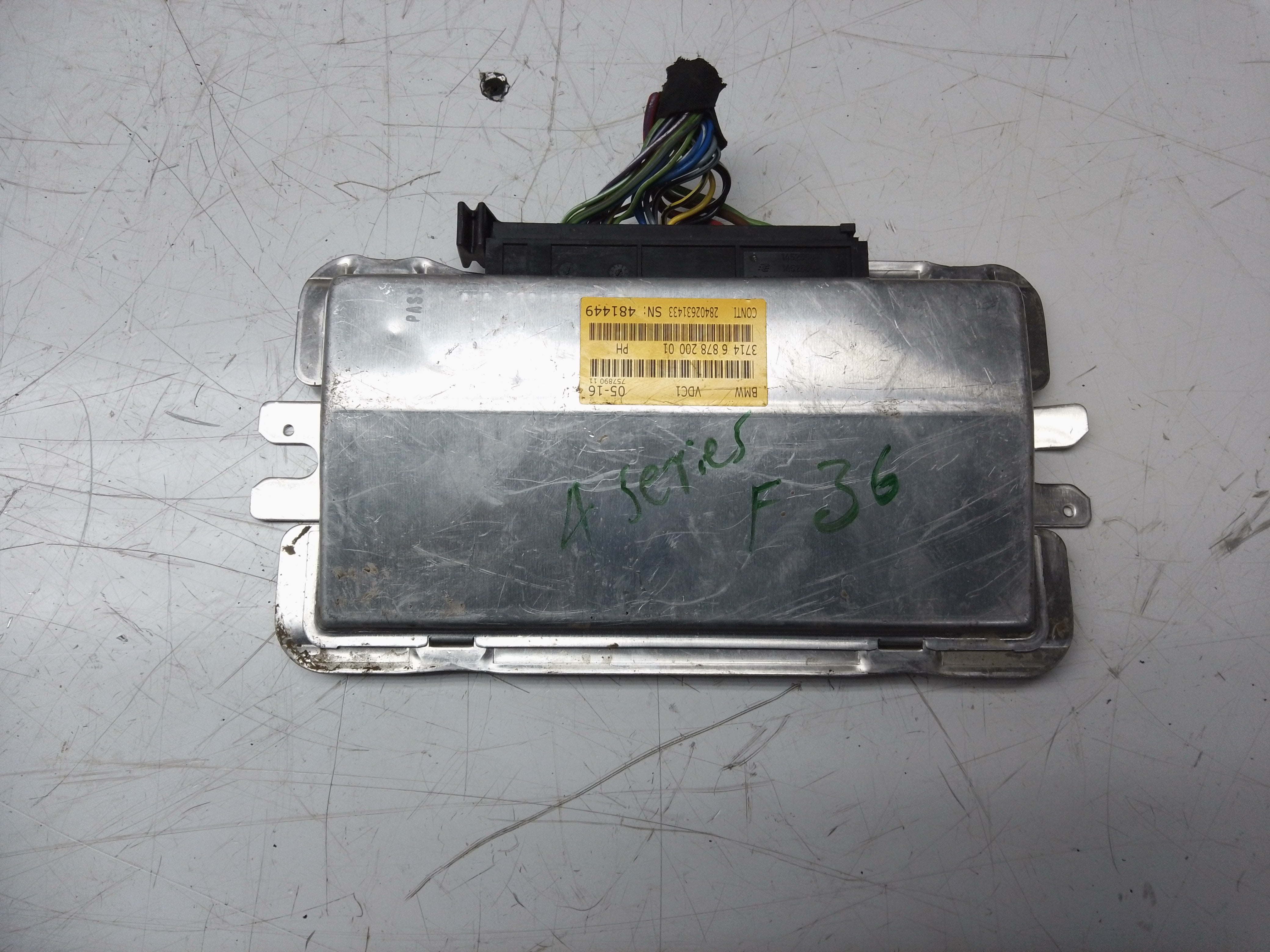BMW 3 & 4 Series 2016 Control Module (3714 687820001)