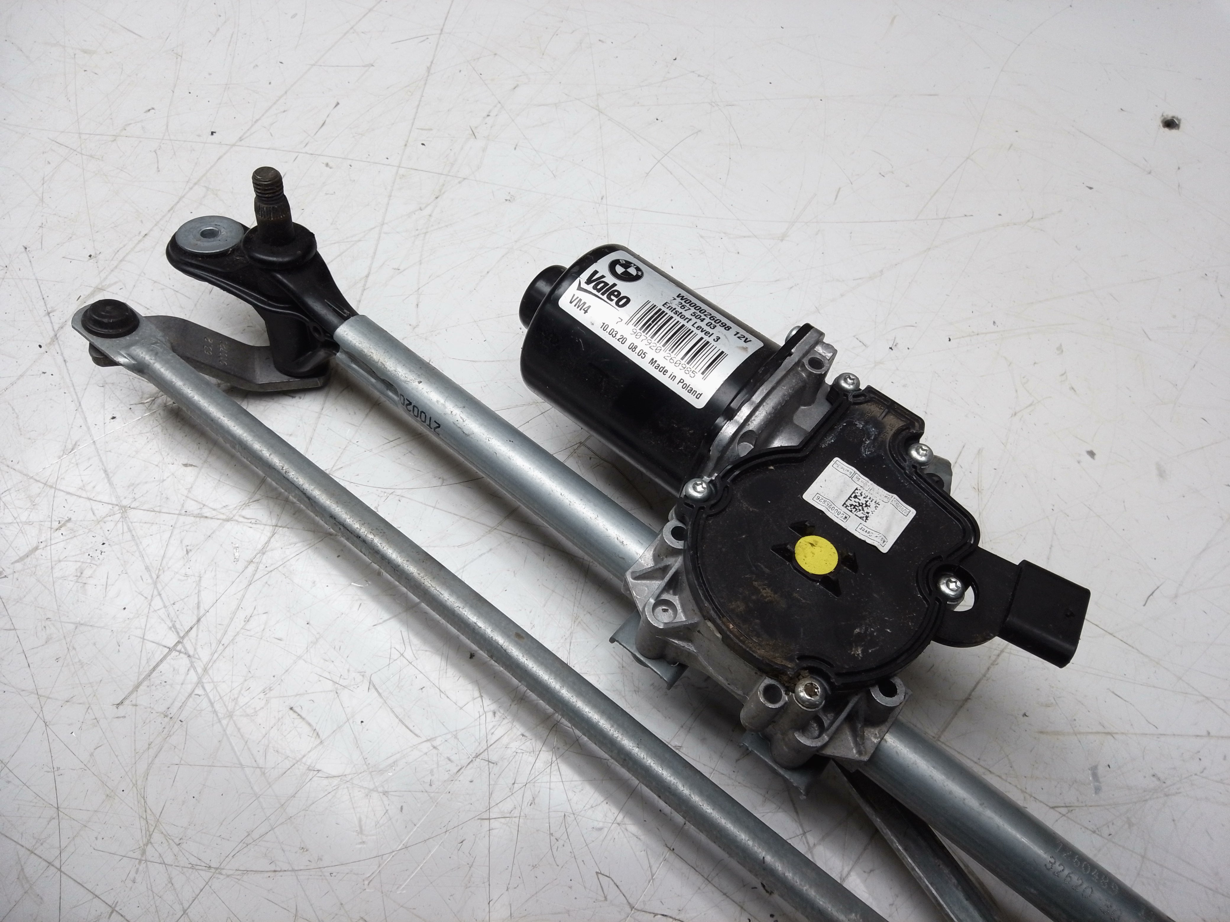 BMW 3 Series F30 Front Wiper Motor & Linkage (W000026098) (726750403)