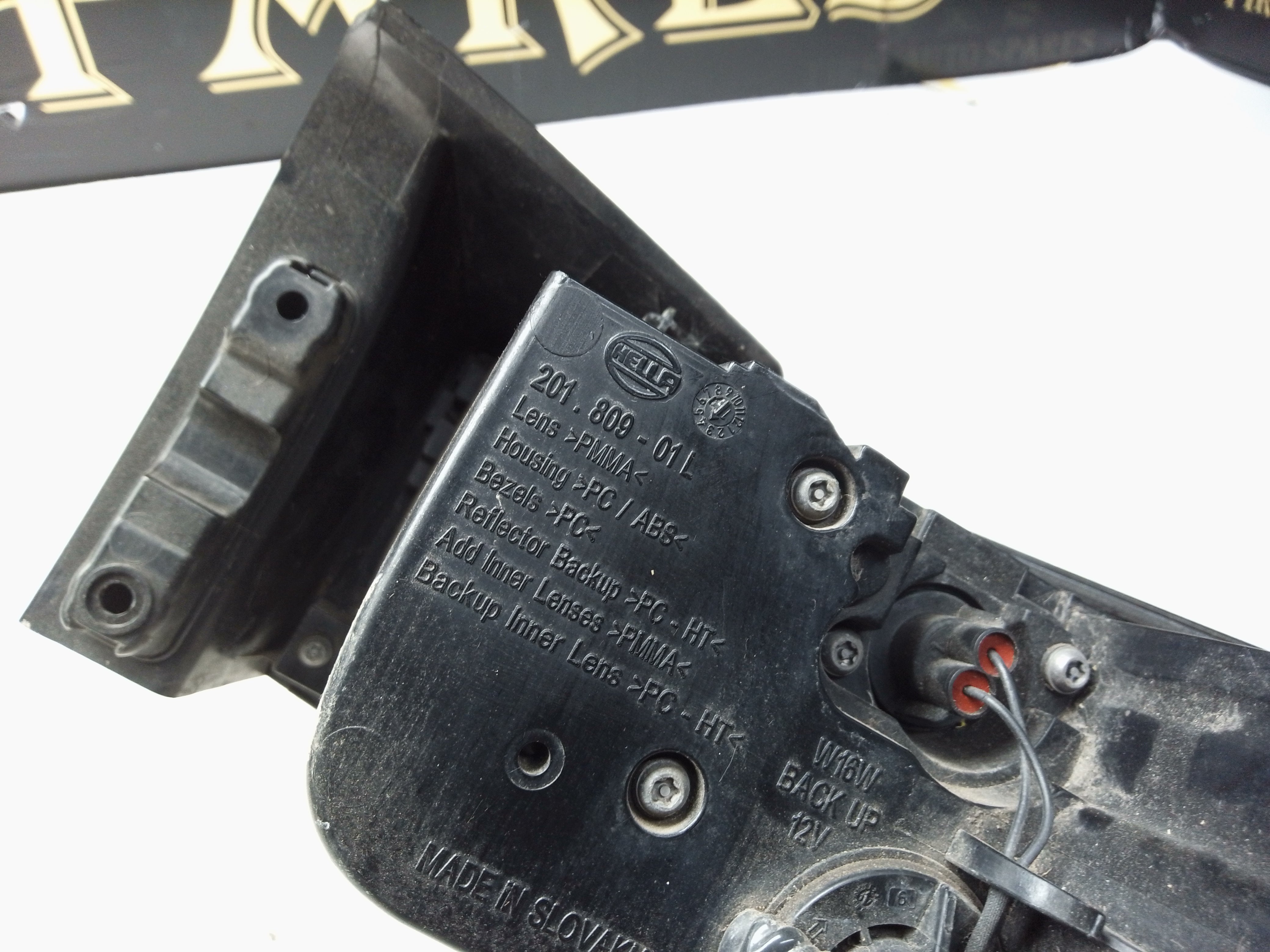 Range Rover Evoque L538 Facelift 2015–2018 Left Rear Light (20180901L)