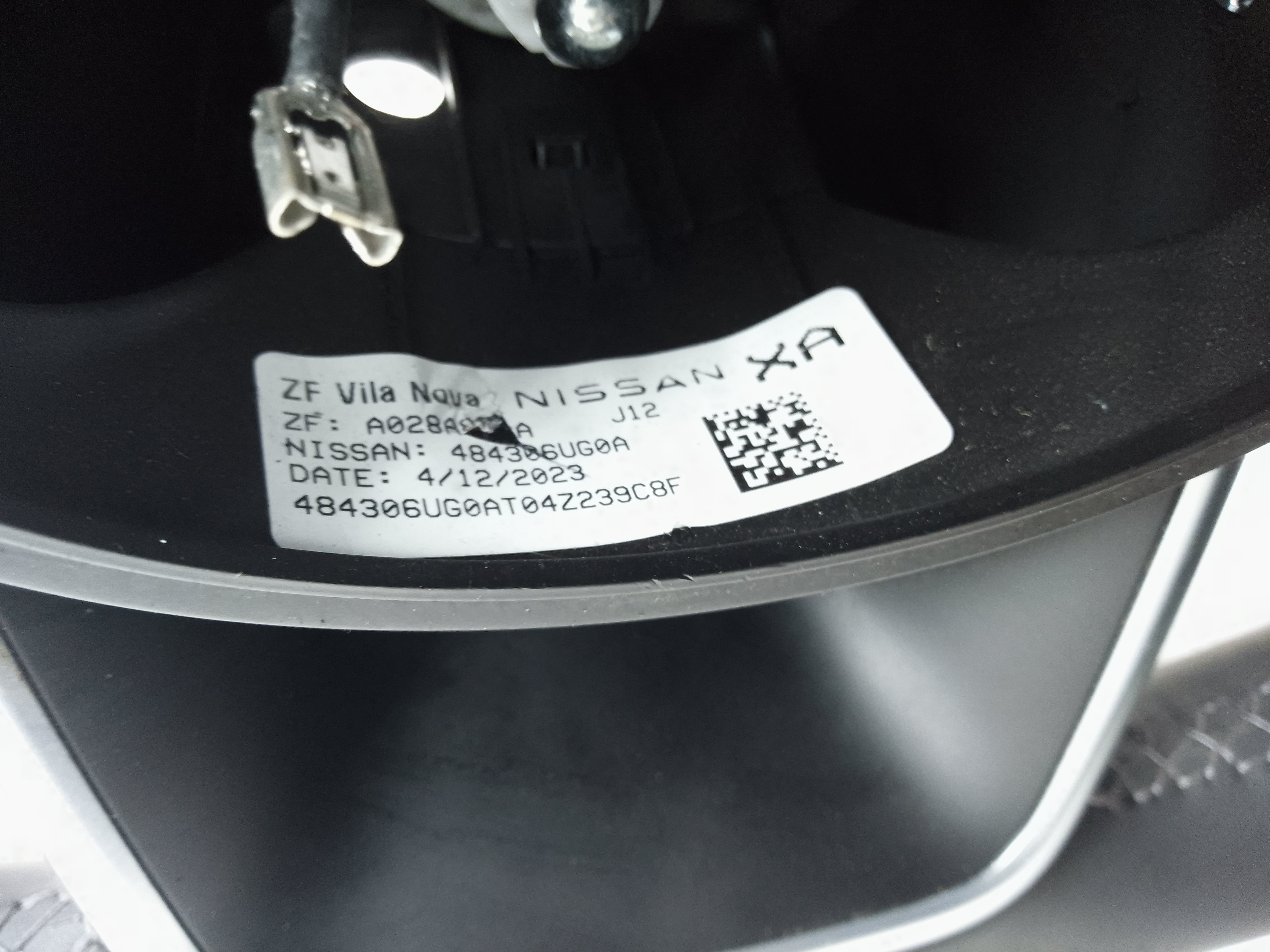 Nissan Qashqai J12 2024 Multifunction Leather Steering Wheel (484306UG0A)