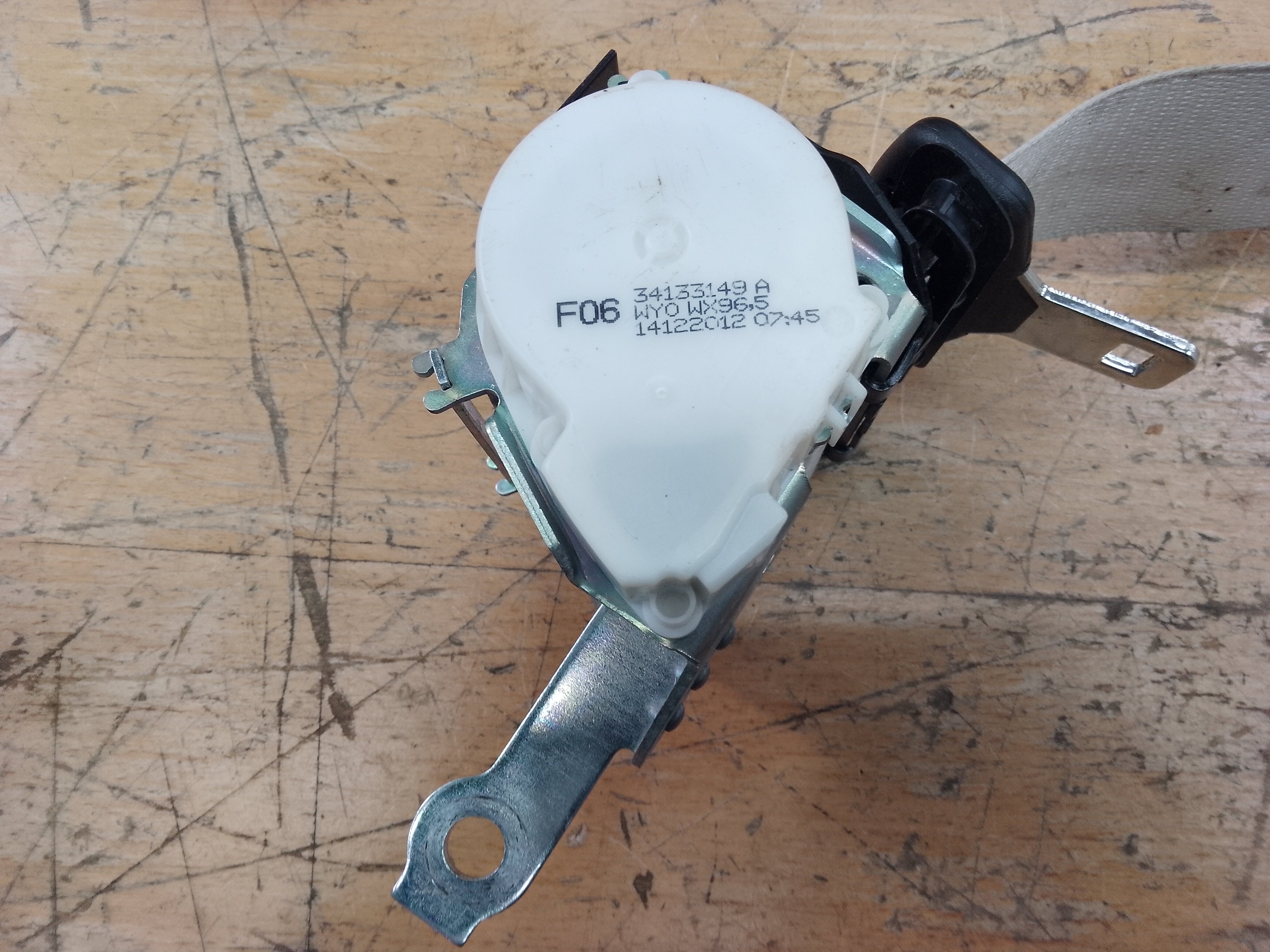 BMW 6 Series F06 Driver’s Right Rear Seat Belt Seat Belt (34132947A) (34133149A)