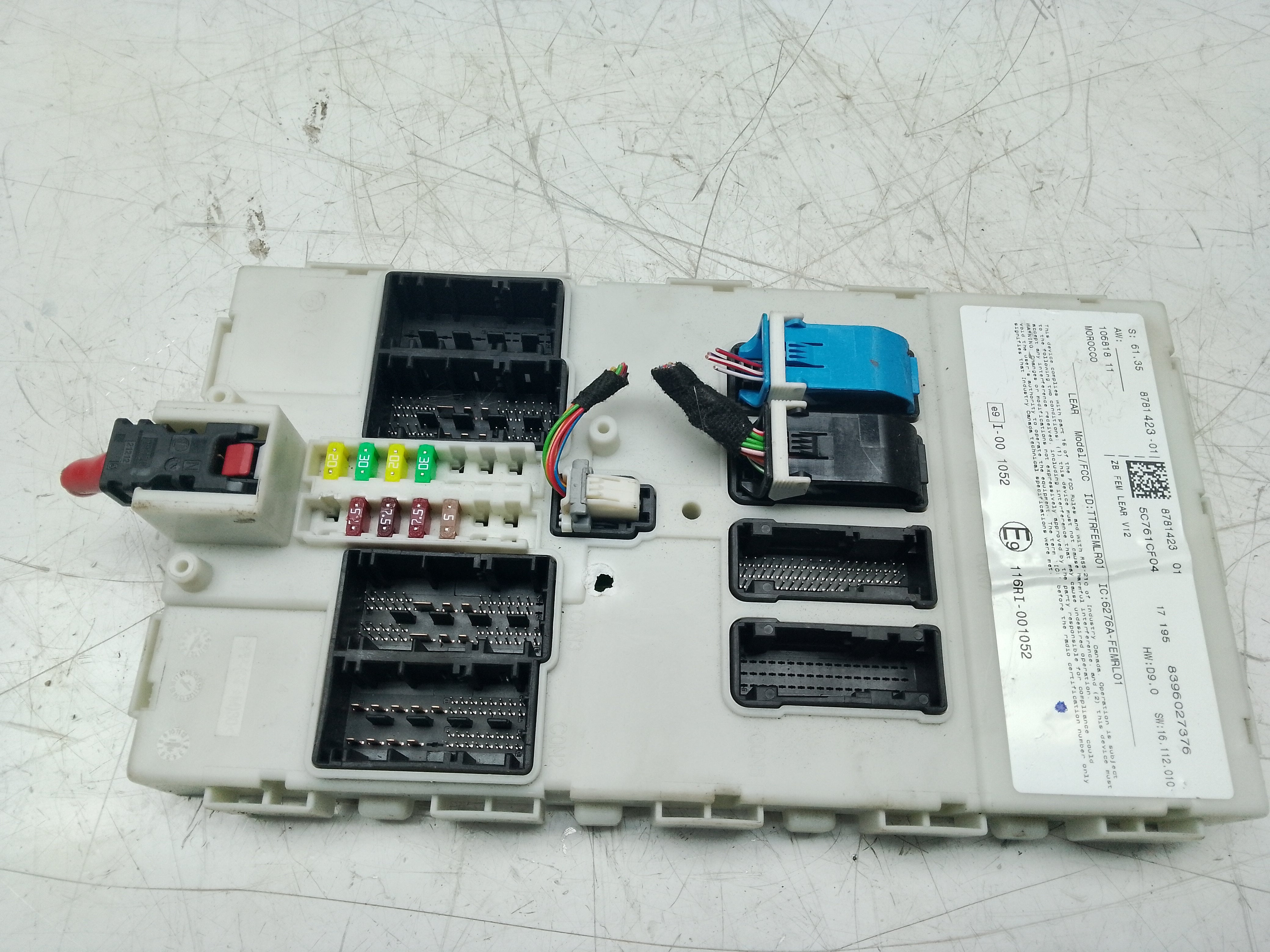BMW 3 Series F30 Body Control Module (8781423) (5C761CF)