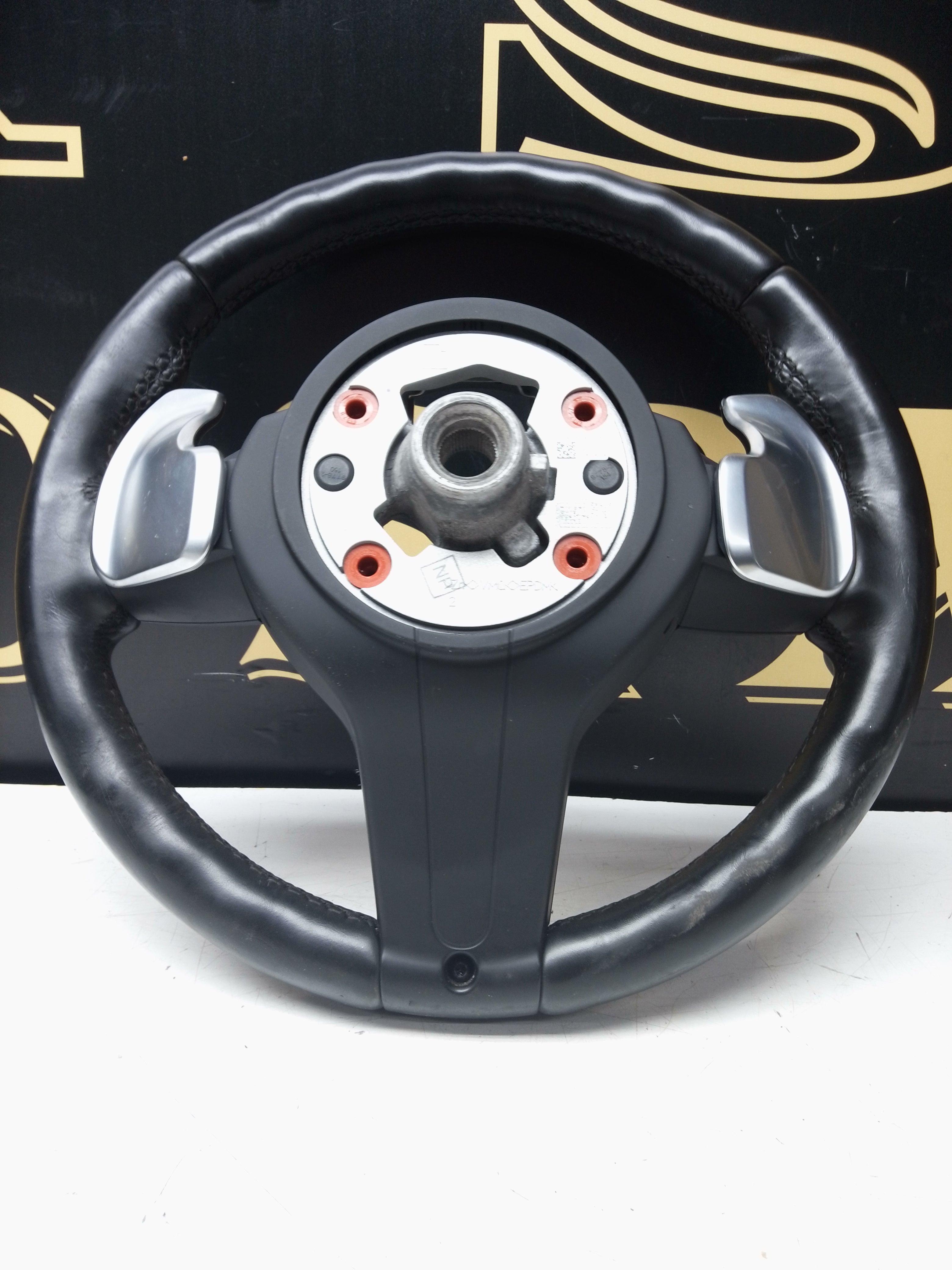 BMW F80 M3/F82/F83/M4/F87/M2 M Sport Heated Leather Steering Wheel – 2014–2021