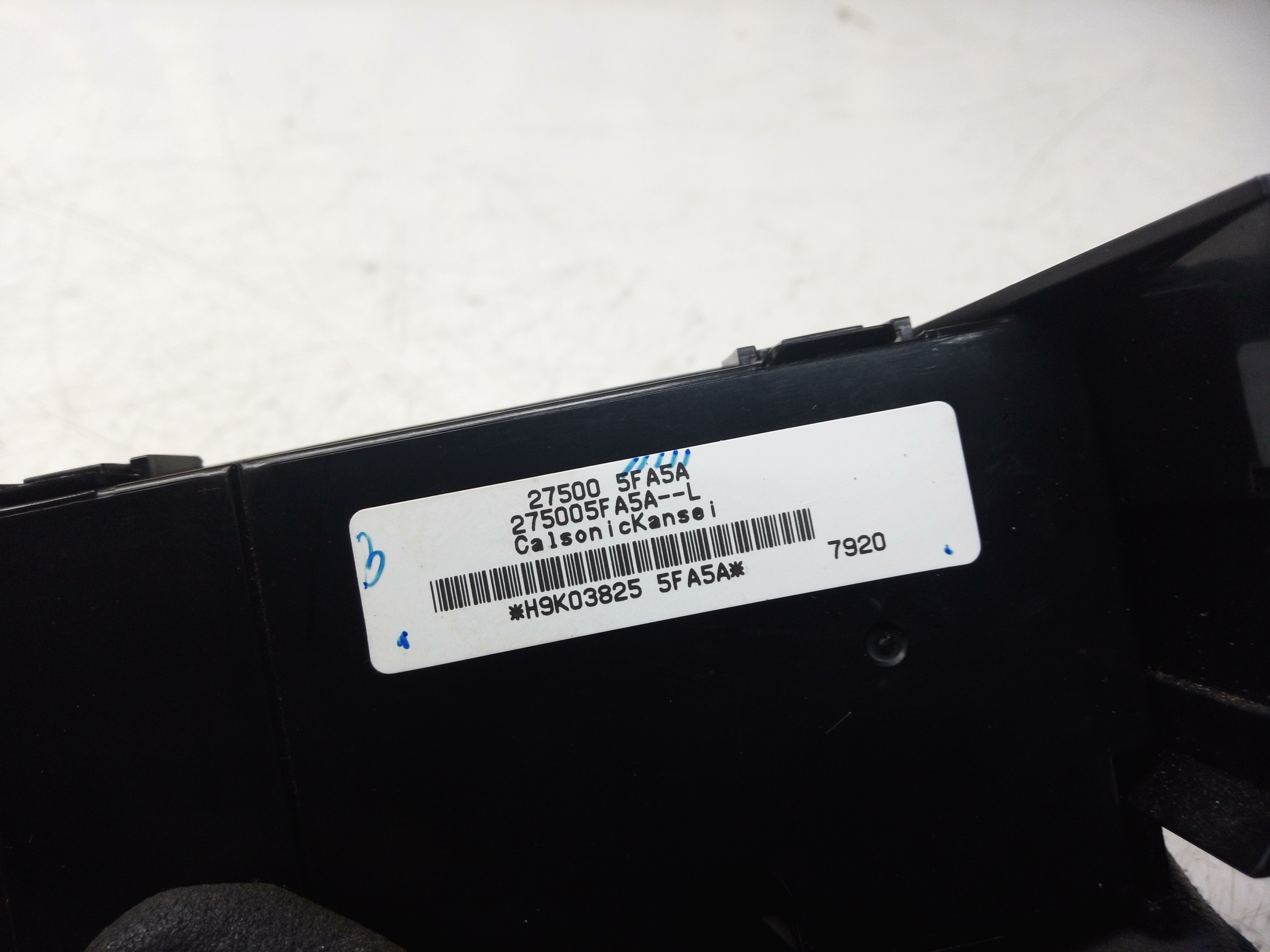 Nissan Micra K14 2017-2023 Heater Climate Control Panel Switch (27500-5FA5A)